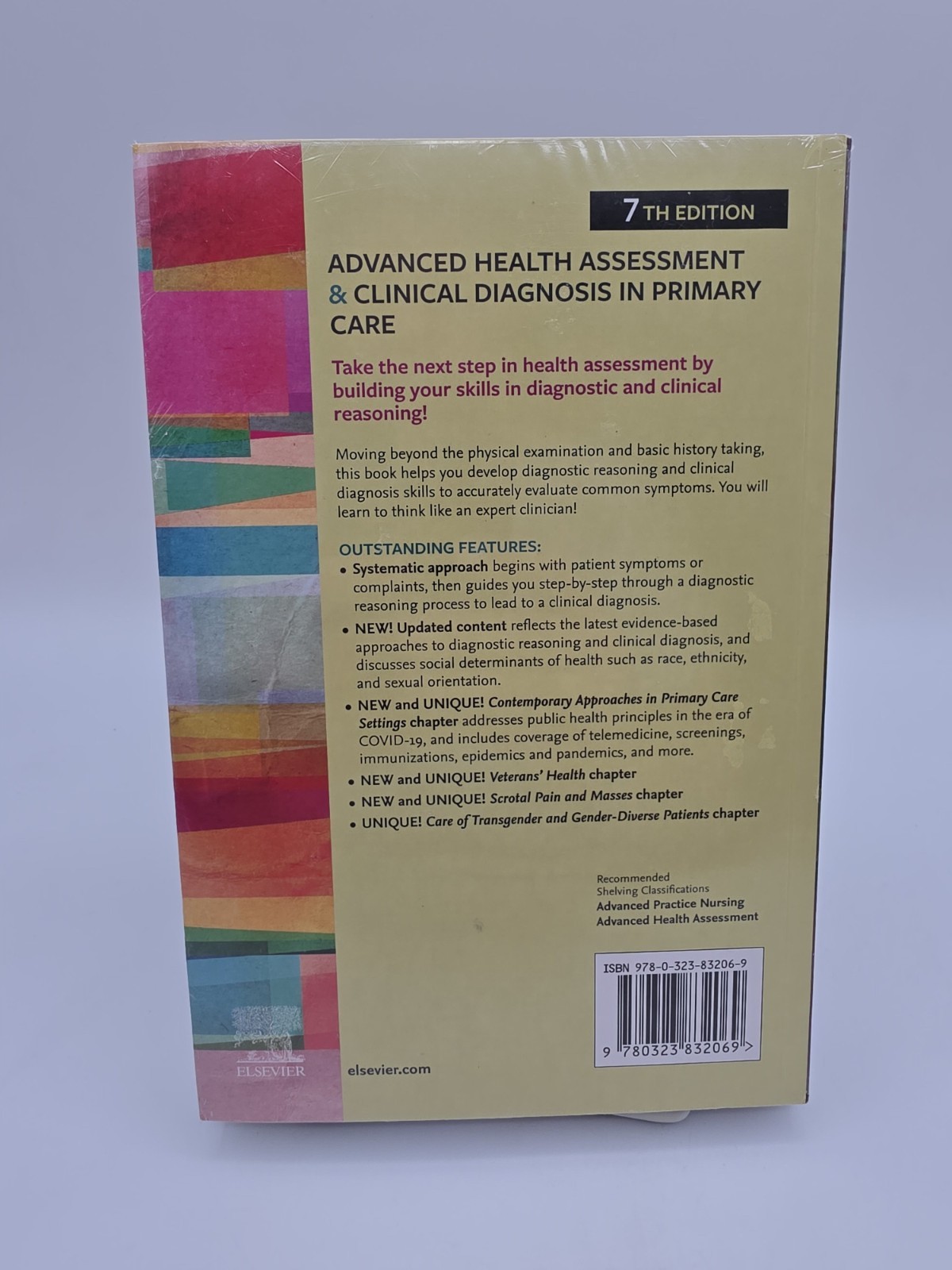 Advanced Health Assessment & Clinical Diagnosis in Primary Care 7th Ed SEALED