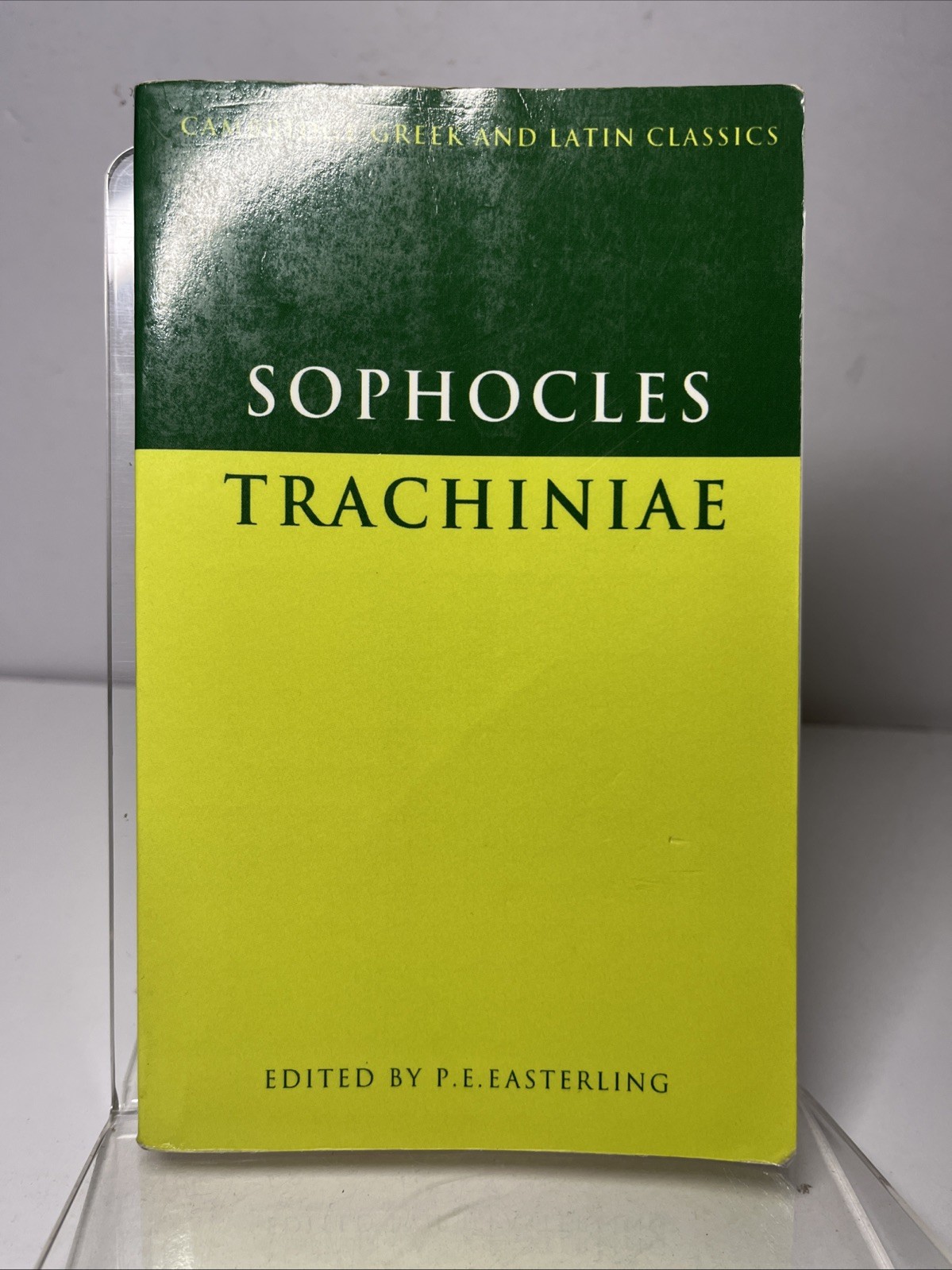 3 volumes Cambridge Greek & Latin Classics: Prometheus Bound, Iliad, Trachiniae
