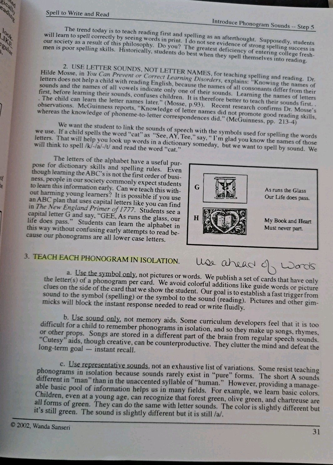Spell To Write & Read, & WISE Guide for Spelling, Wanda Sanseri -’02, ’03 – GOOD