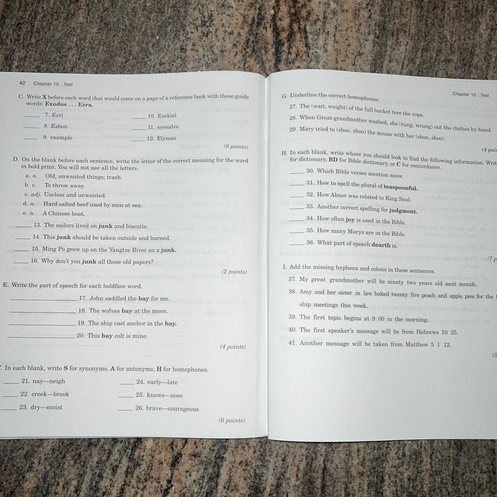 Rod and Staff English 5 Tests – New