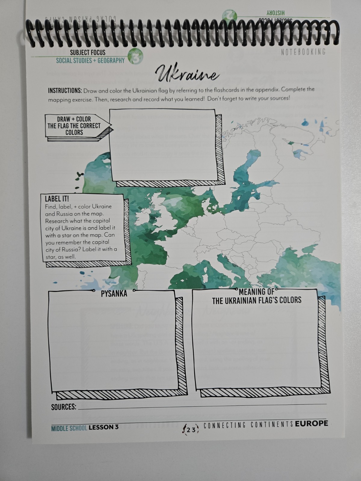 Gather Round Europe Unit 4 Books Teacher, High School, Middle School & Recipes