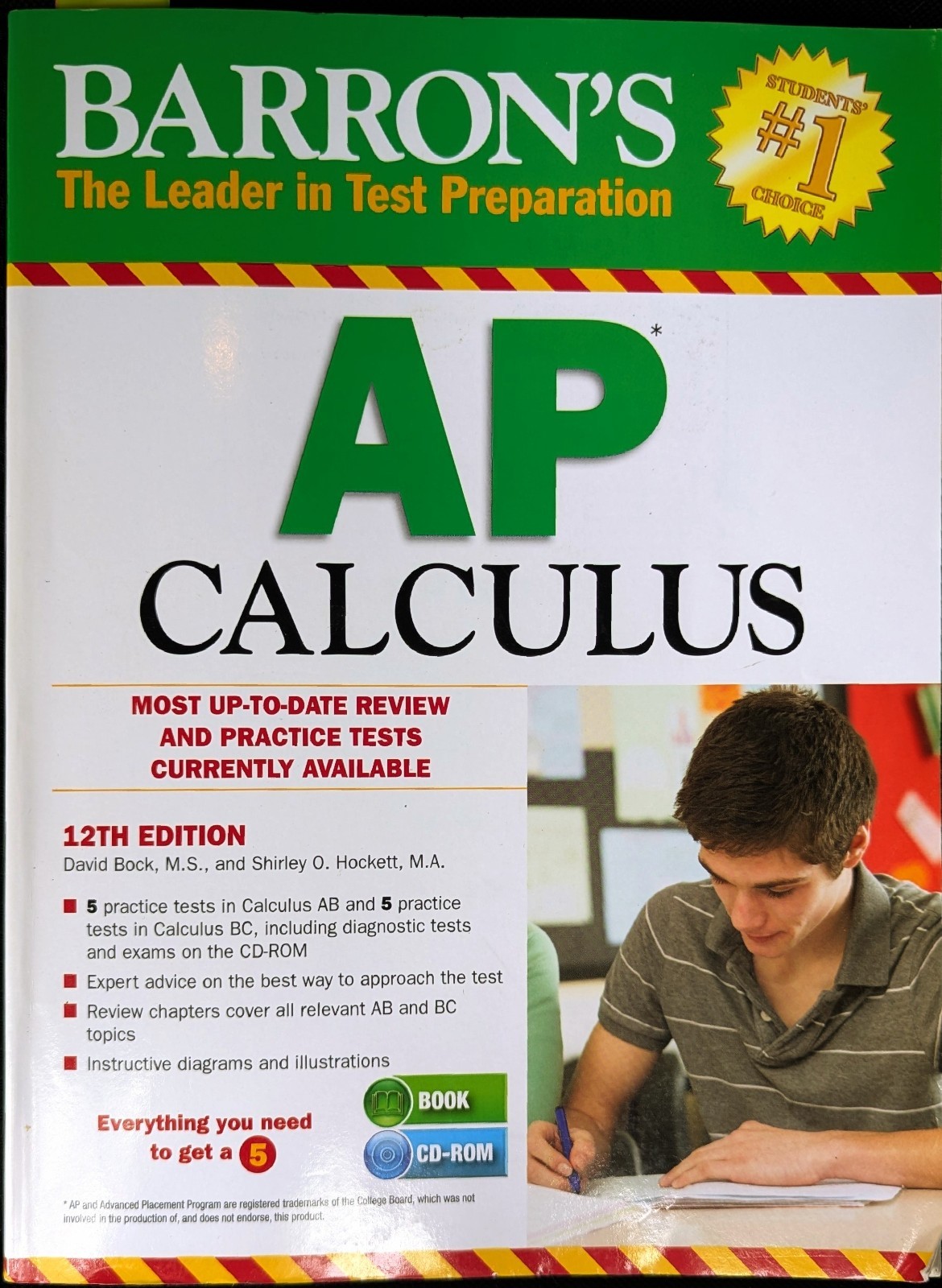 AP Calculus Barron’s 12th Edition Hockett, Shirley Almost 700 Pages
