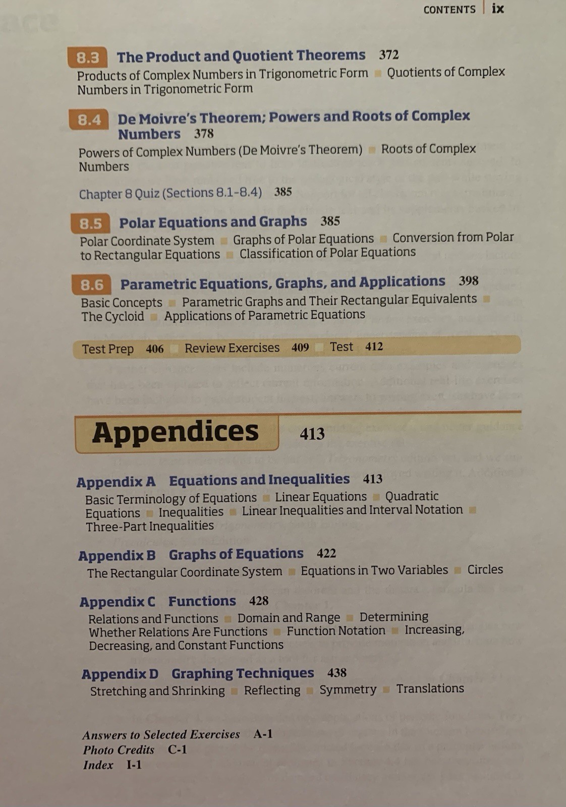 Trigonometry Book 11th Edition Lial 2017 Pearson Education 449 Pages Textbook