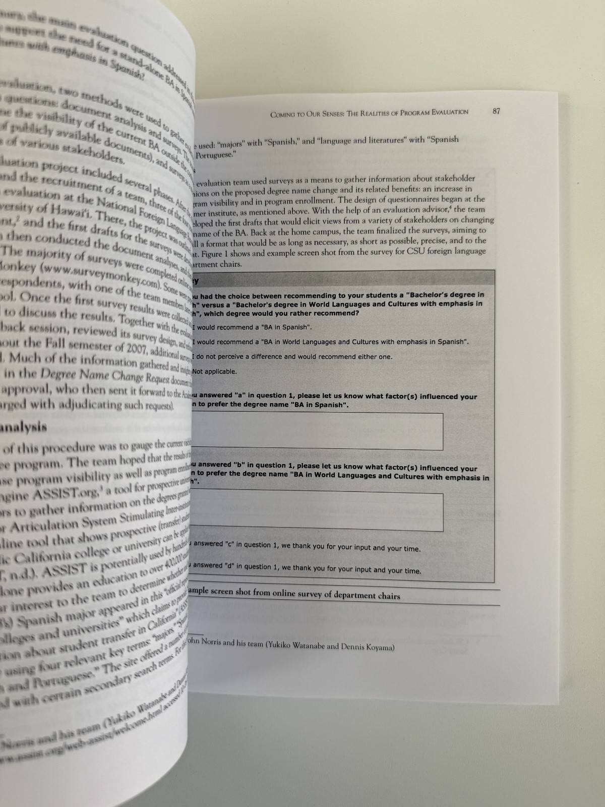 Toward Useful Program Evaluation in College Foreign Language Education