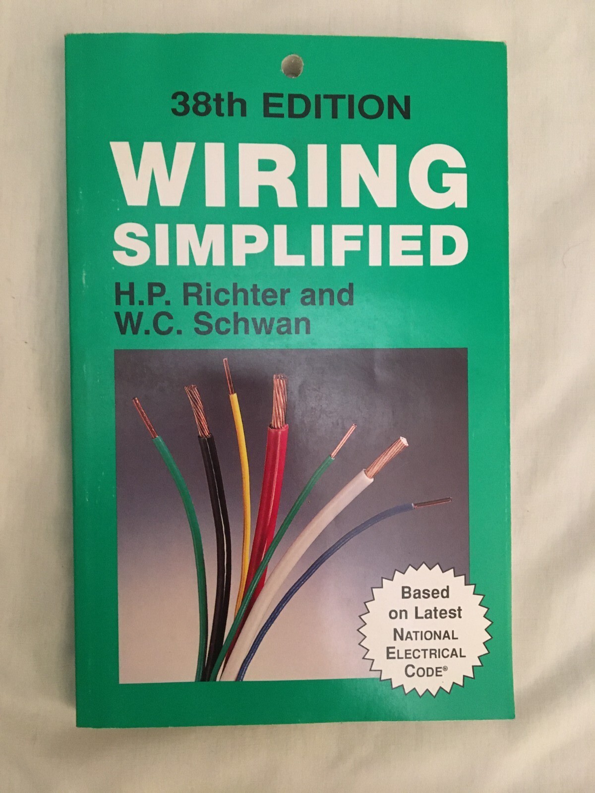 “Wiring Simplified” Paperback Book 38th Edition by Richter and Schwan 182 pages