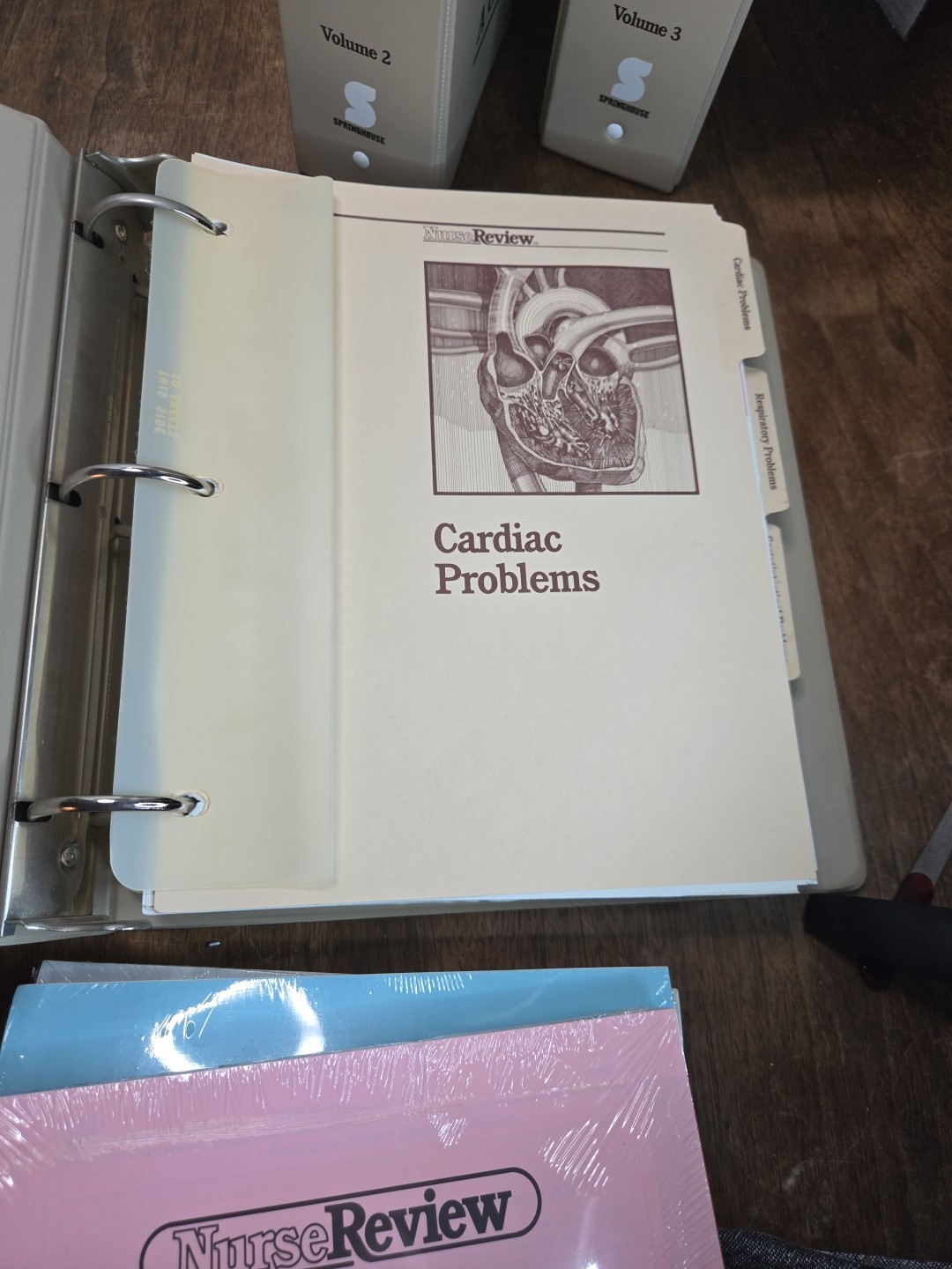 Nurse Review Clinical Update System – Volumes 1, 2 & 3 in 3-Ring Binders