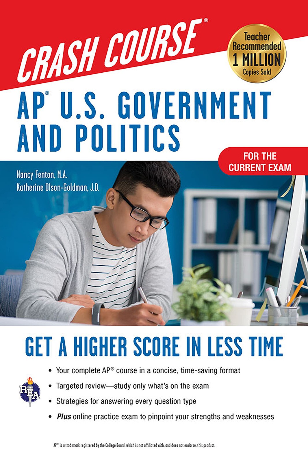 AP U.S. Government & Politics Crash Course, Book + Online: Get a Higher Scor…