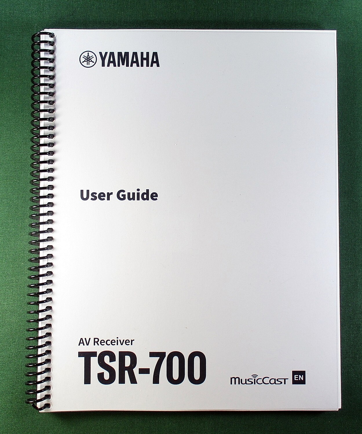Yamaha TSR-700 Instruction Manual: Full Color 388 Pages & Protective Covers!