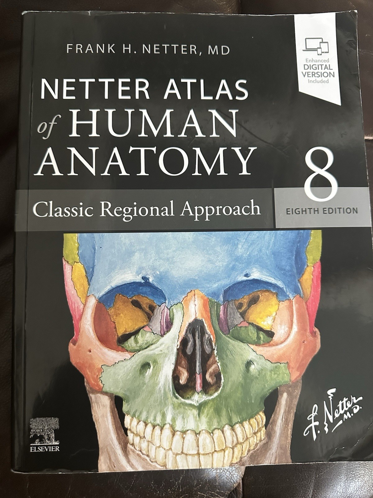 Netter Atlas of Human Anatomy – 8th Edition – Frank H. Netter – Paperback W/code