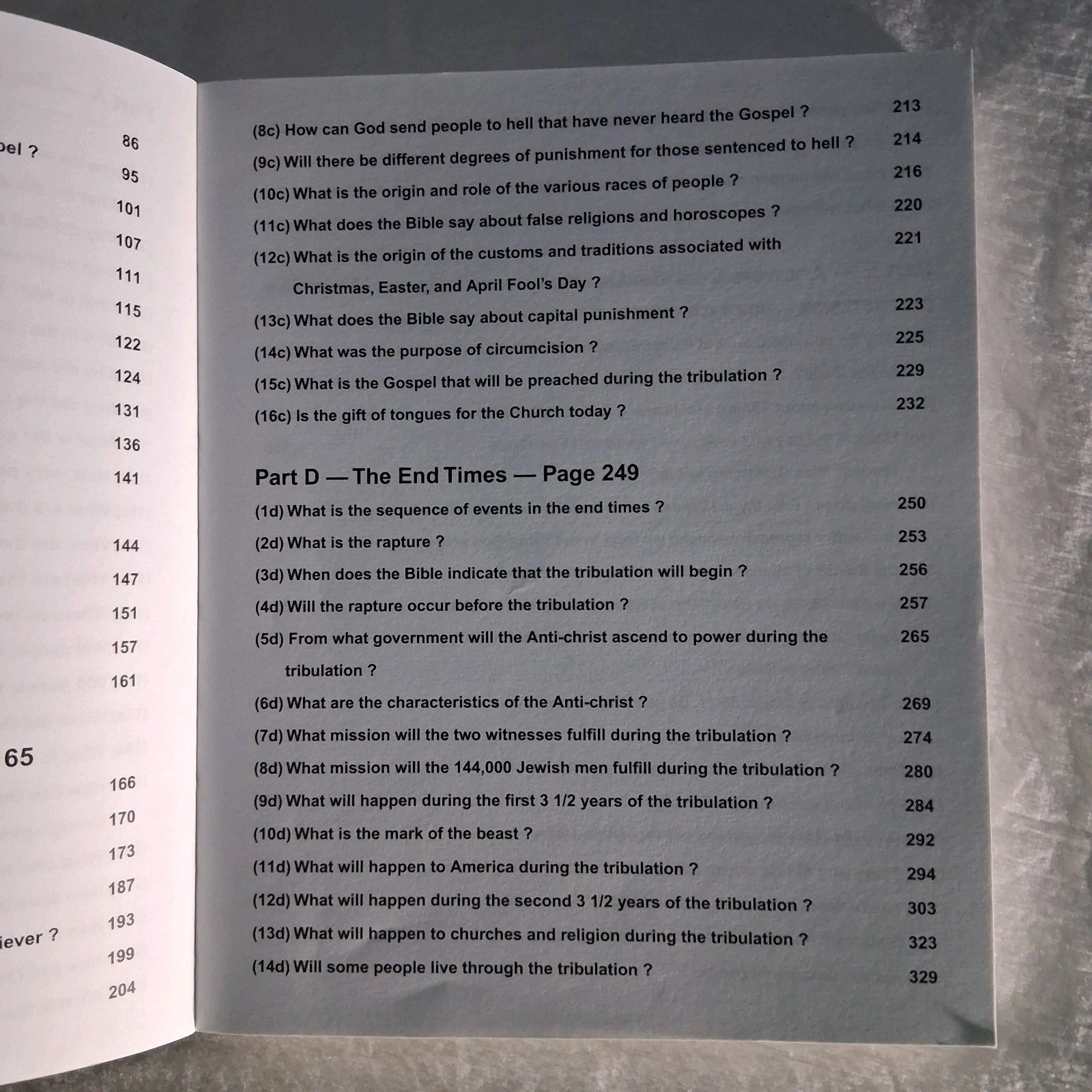 Questions and Answers from the Bible by Feldick, Les E. Please Read