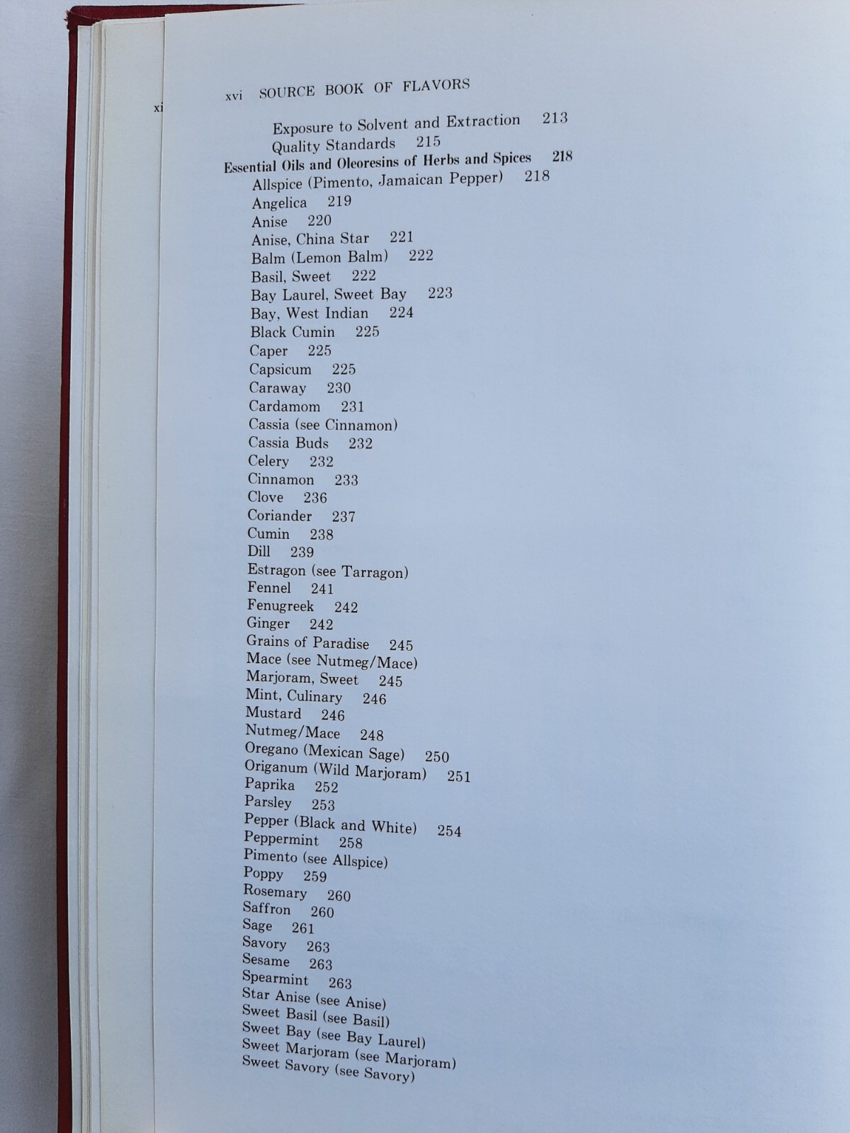 Source Book of Flavors by Henry B. Heath, The AVI Publishing Company, Inc., 1981