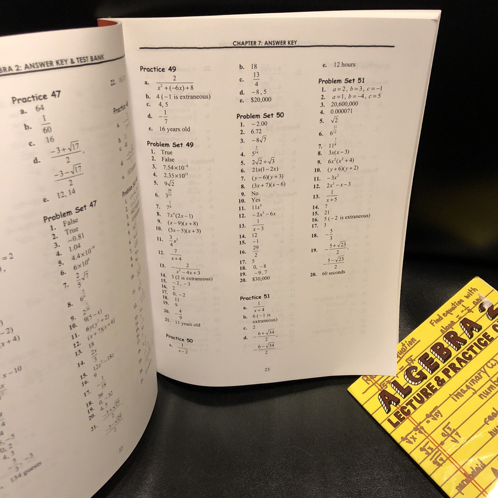 Teaching Textbooks Algebra 2 Lecture & Practice CDs & Answer Key Test Bank 1.0