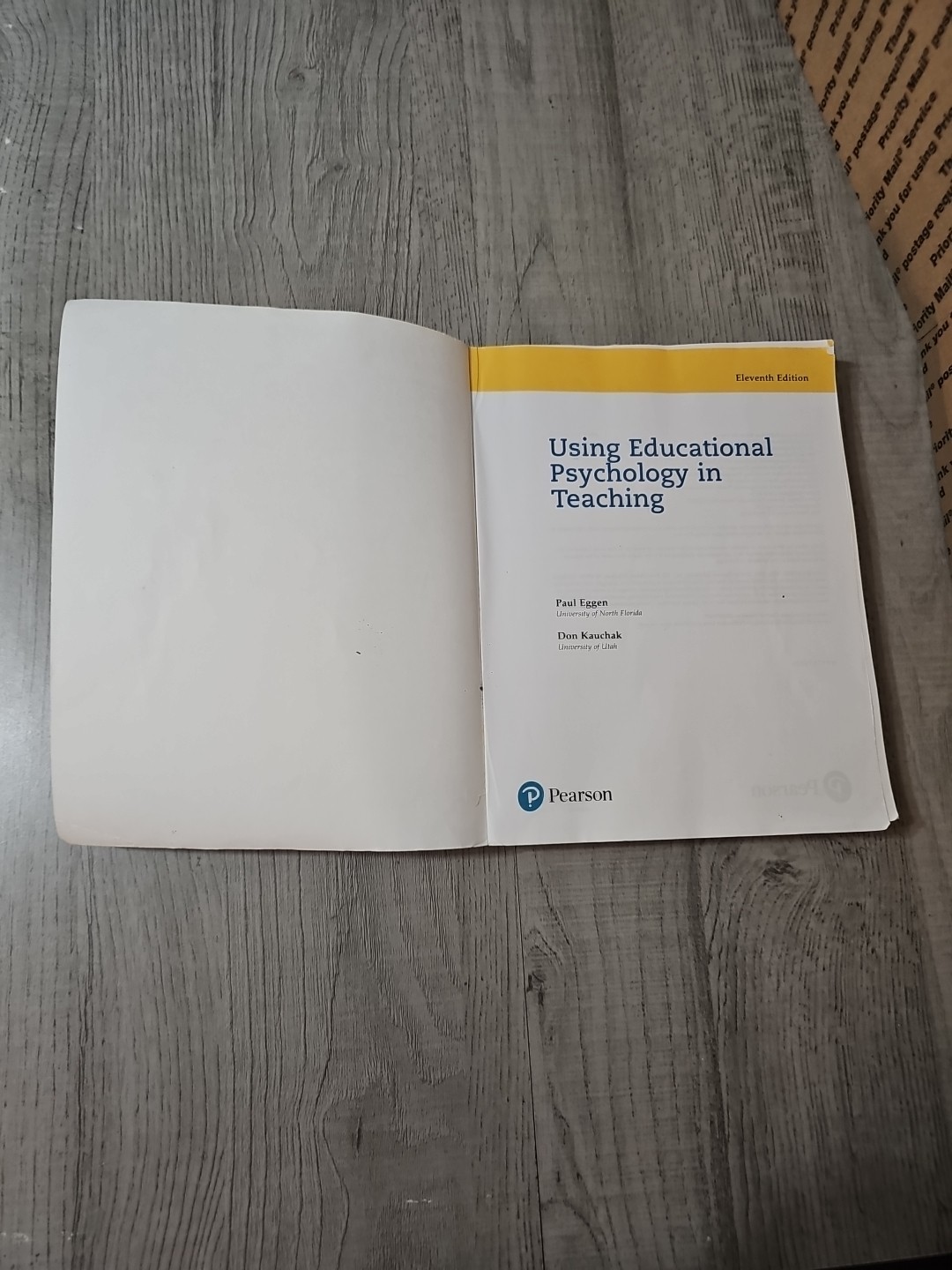 Using Educational Psychology in Teaching by Paul Eggen and Don Kauchak (2019,…