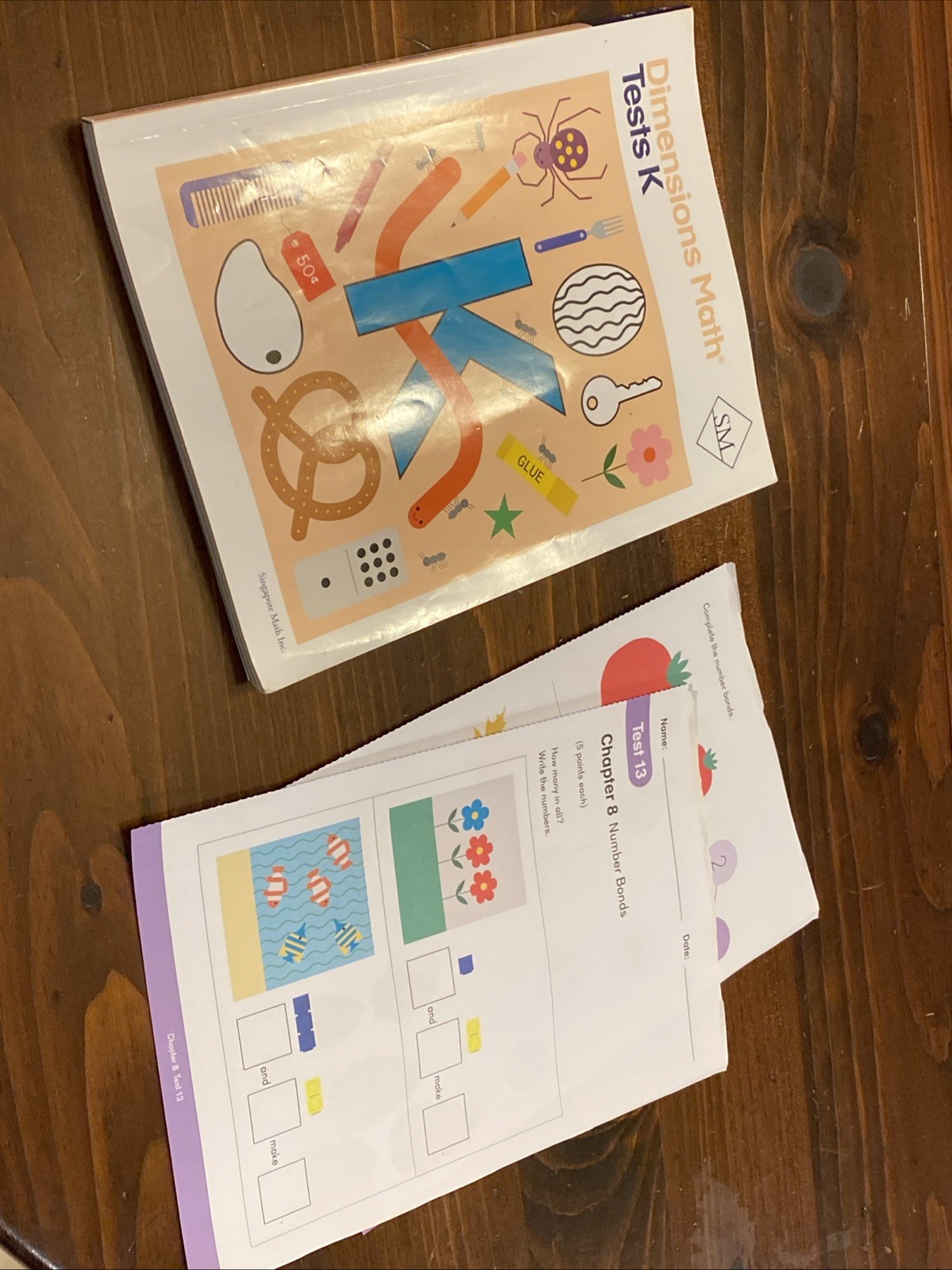 Dimensions Math Tests K | – Paperback, by Singapore Math Inc. – Kindergarten