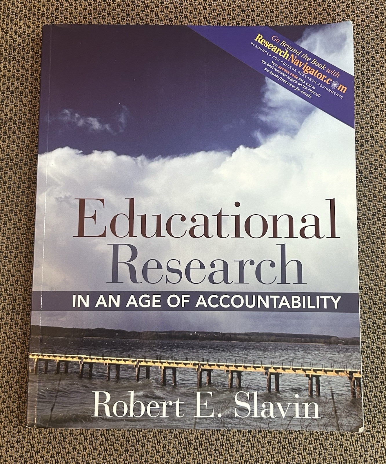 Educational Research in an Age of Accountability Paperback Slavin Pearson 2007