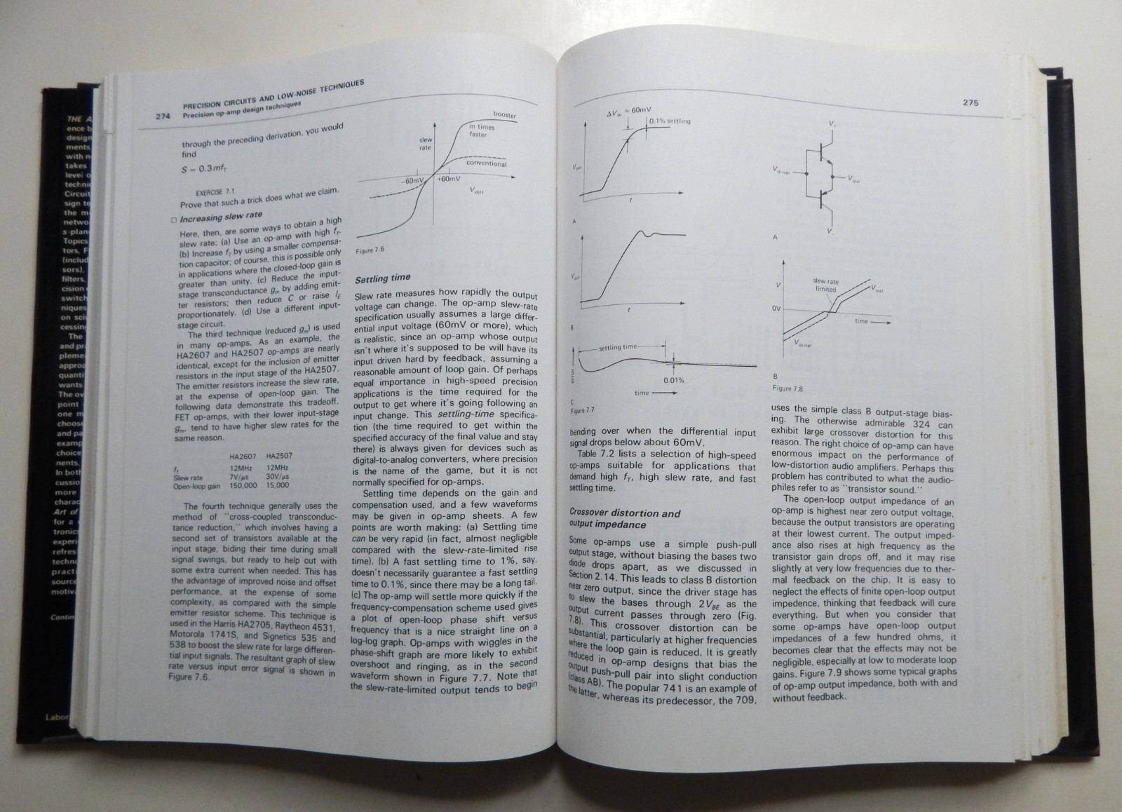 The Art Of Electronics Horwitz Hill 1983 HCDJ electronic circuit design FET amps