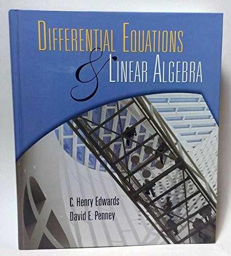 Differential Equations & Linear – Hardcover, by C. Henry Edwards – Very Good