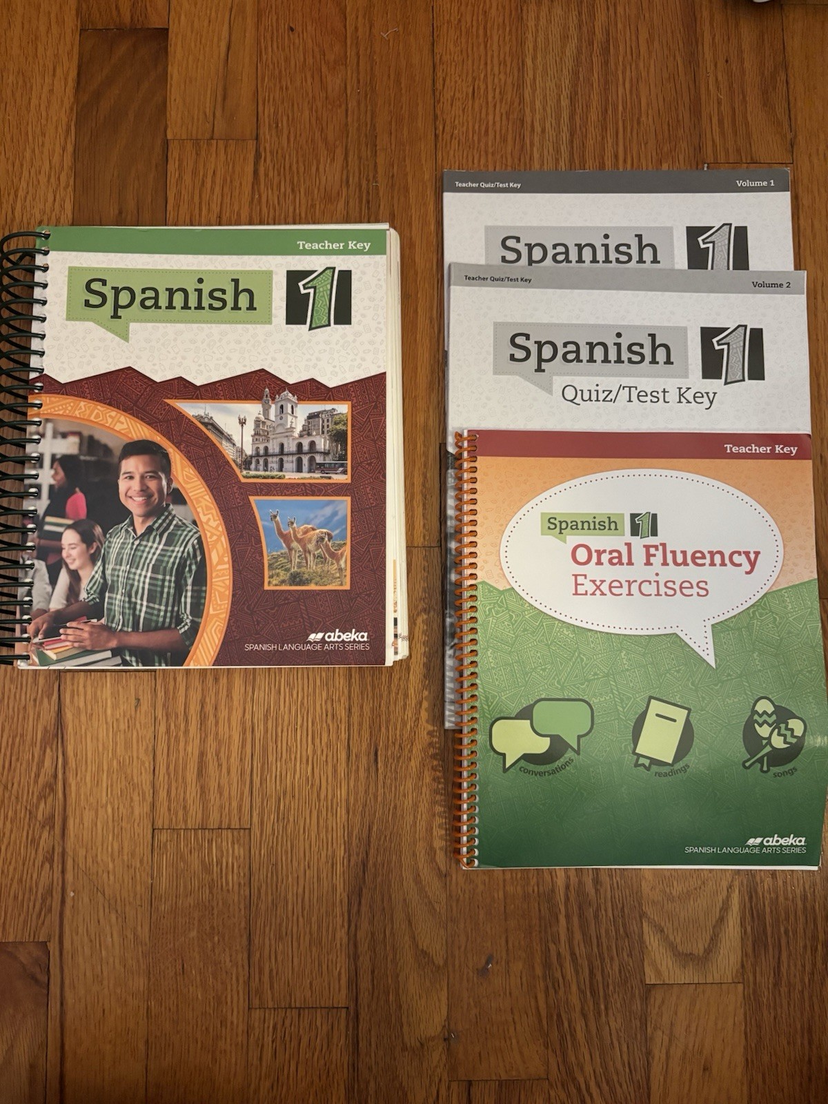 Abeka 10th Grade Textbook And Teachers Kit Full Year Including Spanish 1