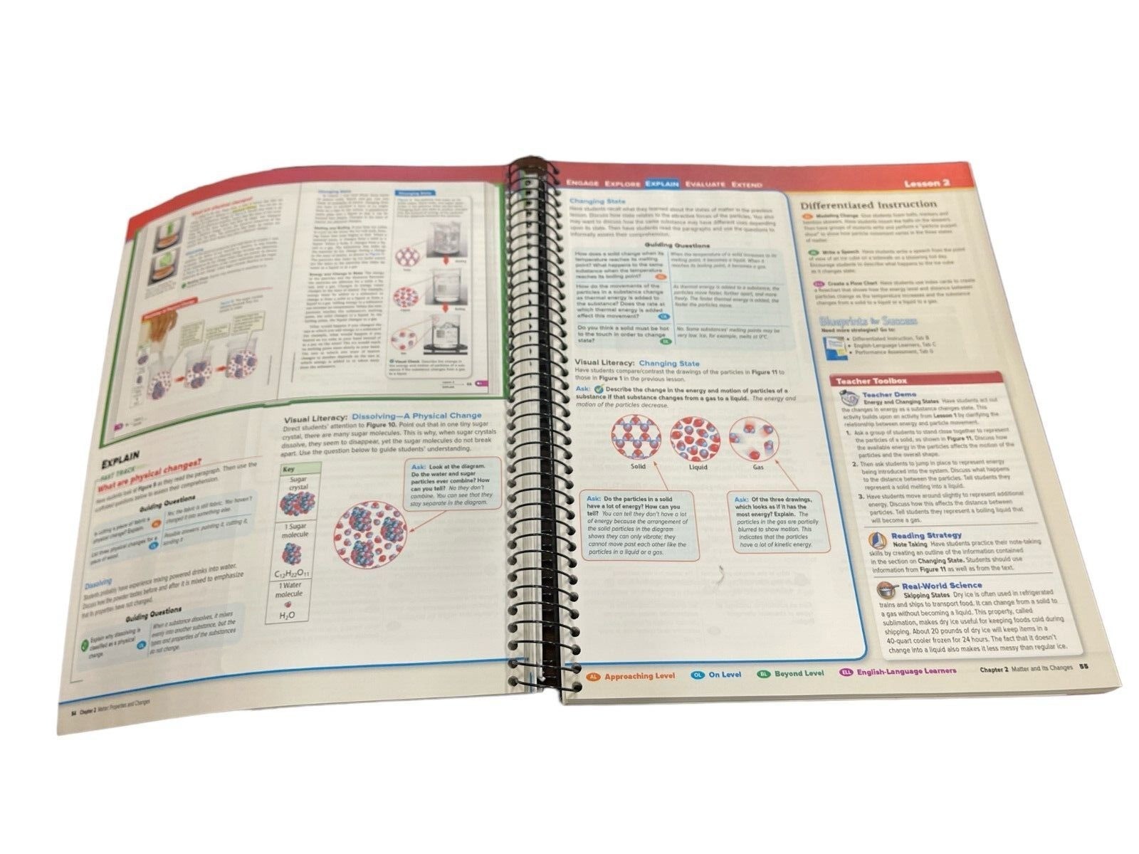 Integrated Science Grade 7 Teacher Ed Vol 1& 2 2019 TN Homeschool Textbook McGr