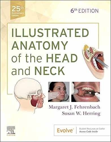 Illustrated Anatomy of the Head – Paperback, by Fehrenbach RDH MS – Very Good z