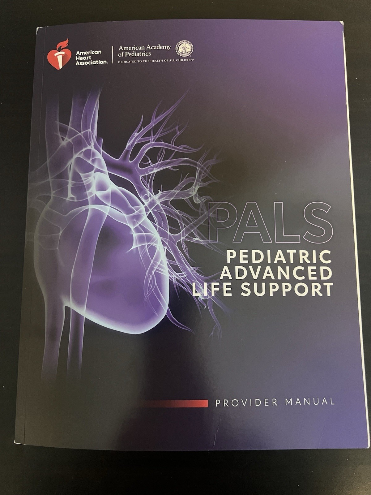 Brand NEW PALS Pediatric Advanced Life Support Provider Manual 2020 AHA CPR ECC