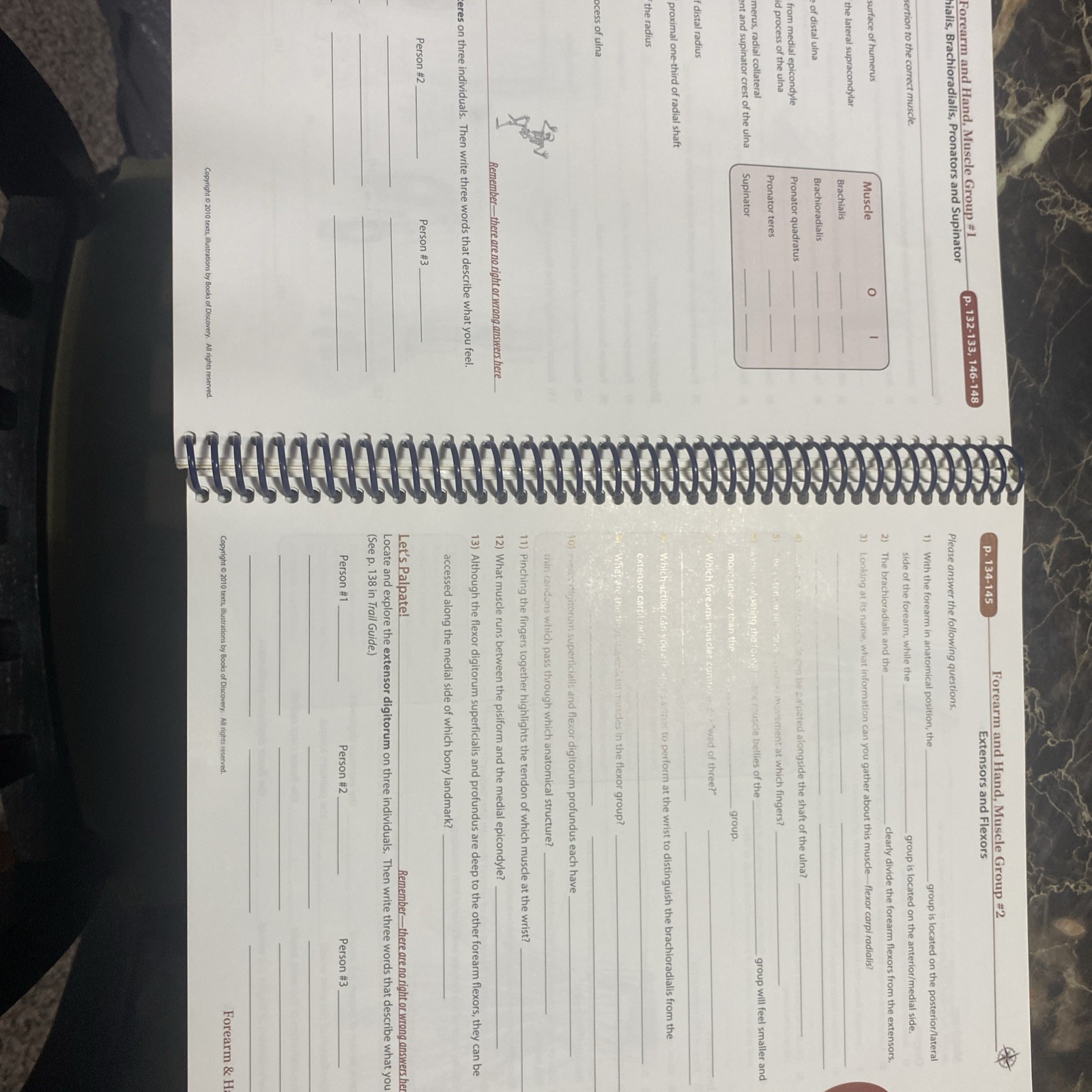 Trail Guide to the Body 4e Student Workbook by Andrew Biel (2011, Trade…