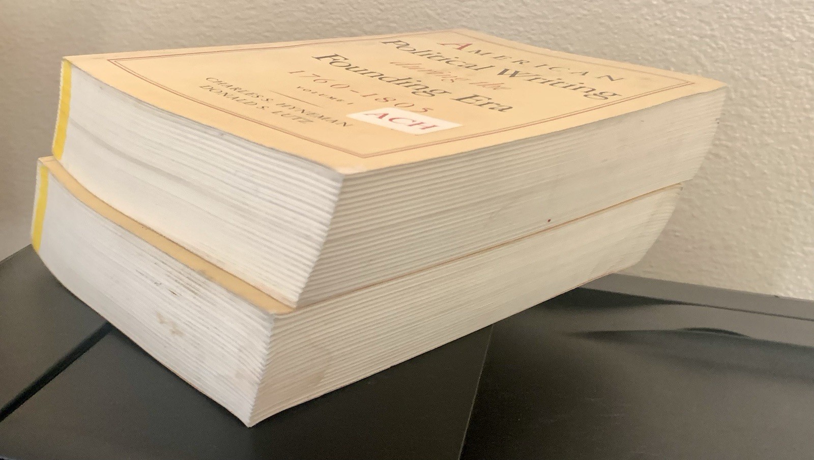American Political Writing During the Founding Era: 1760-1805 Volume 1, 2