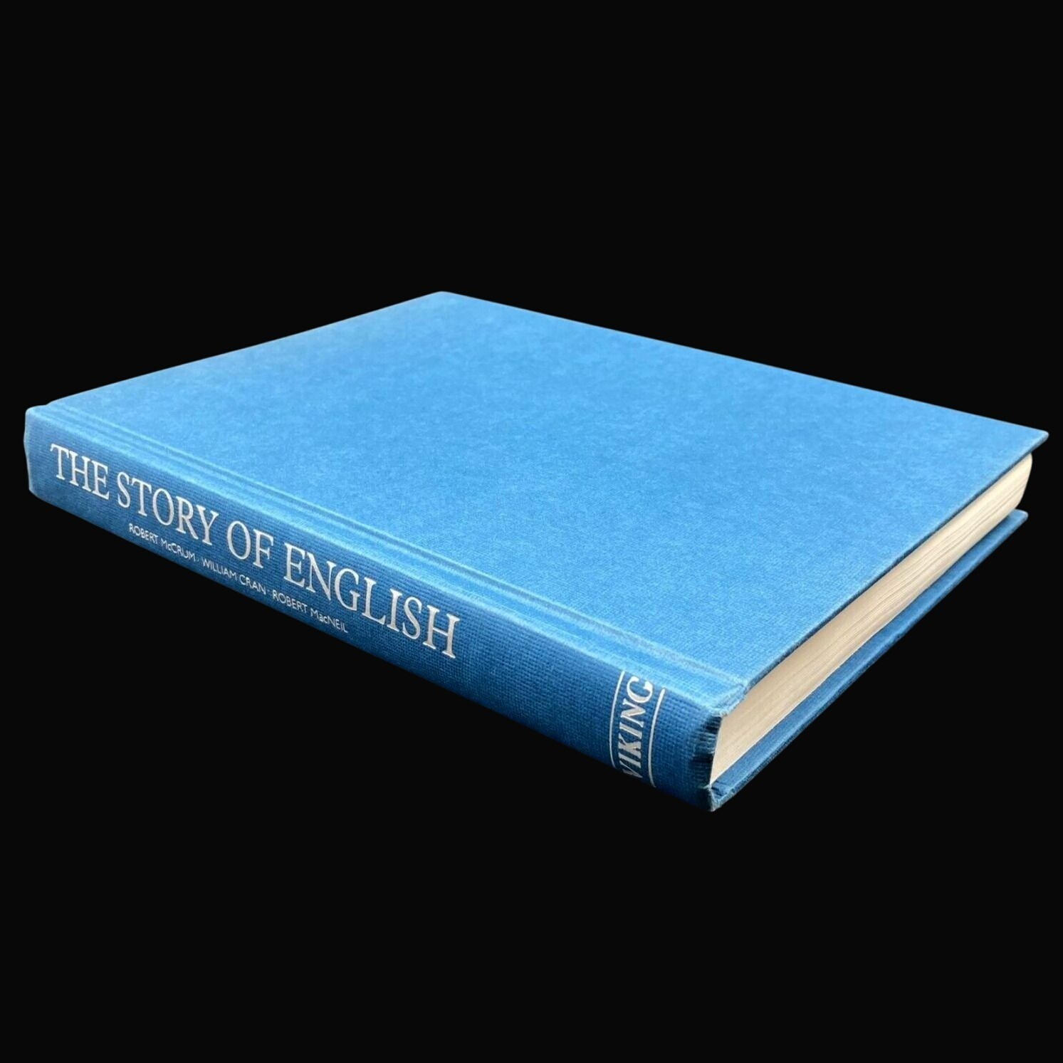 The Story of English by McCrum Cran & MacNeil 1986 HC 1st Edition PBS TV Series