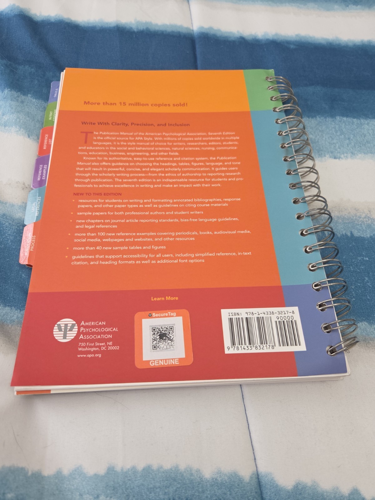 Publication Manual (OFFICIAL) 7th Edition of the American Psychological…