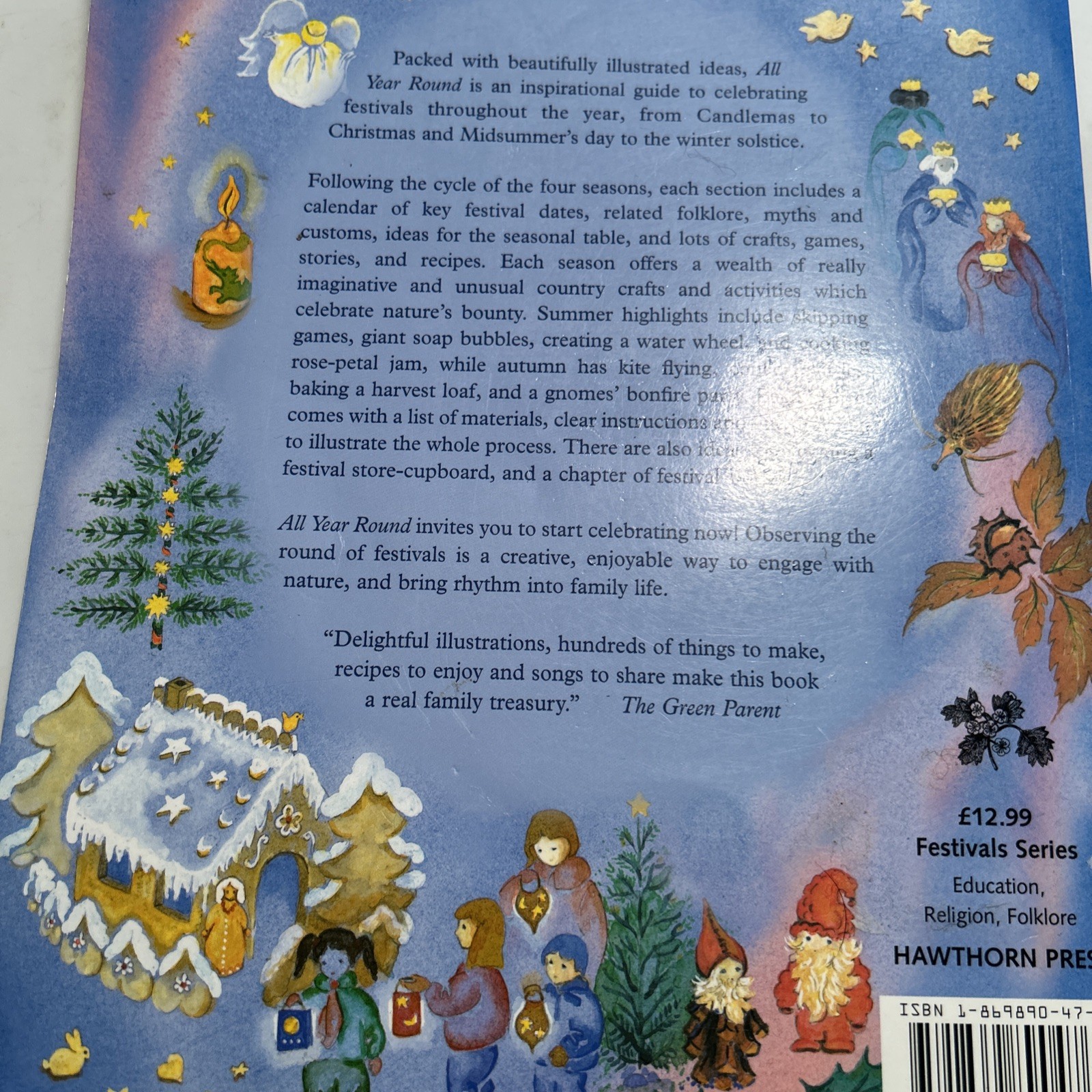 All Year Round: A Calendar of Celebrations Druitt Waldorf Homeschool Activities