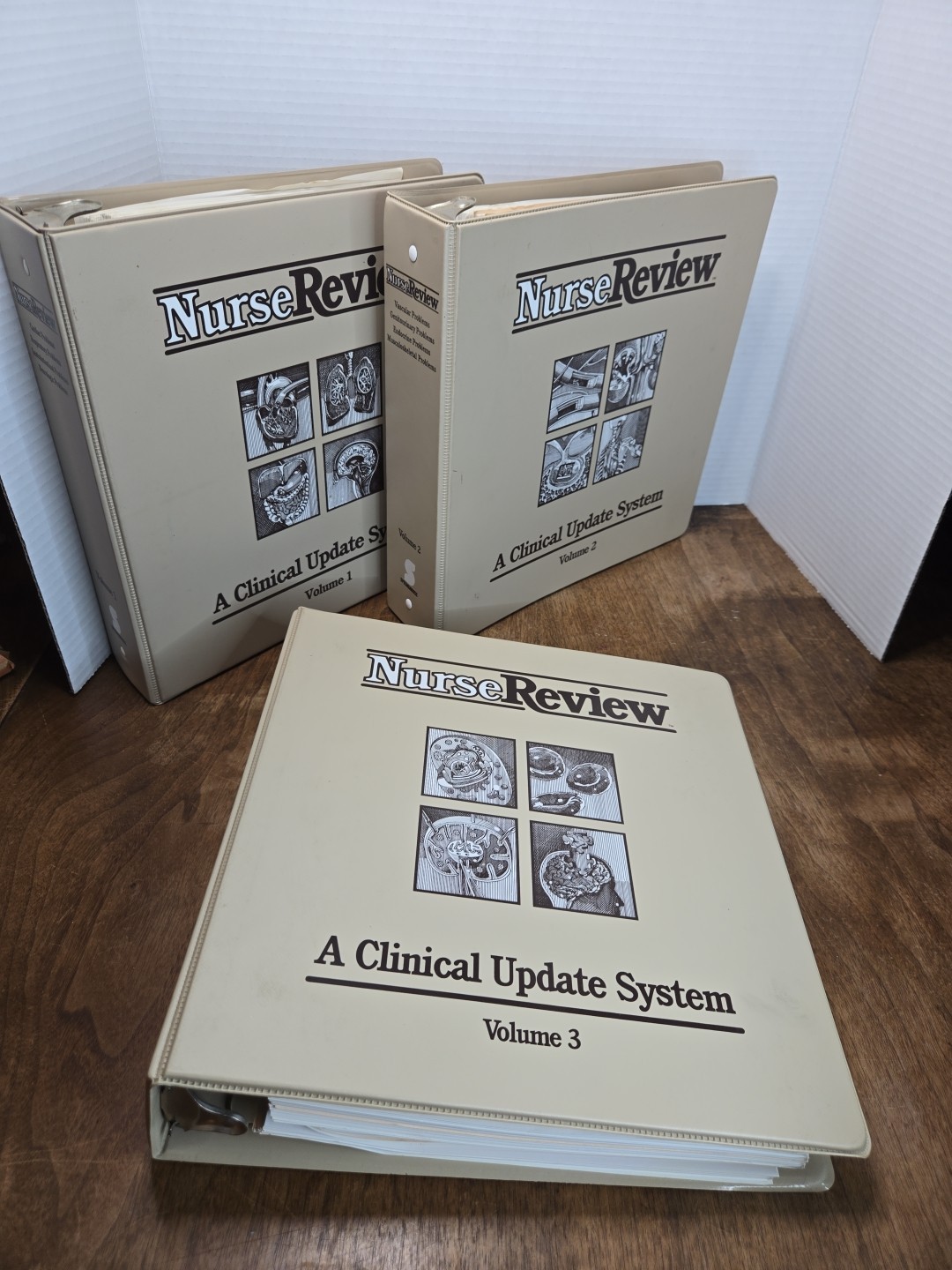 Nurse Review Clinical Update System – Volumes 1, 2 & 3 in 3-Ring Binders