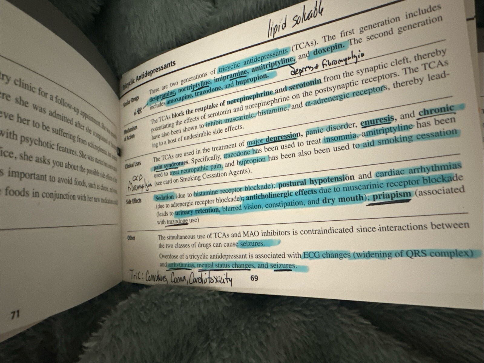 Pharmacology Flash Cards McGraw Lange Highlighted And Noted