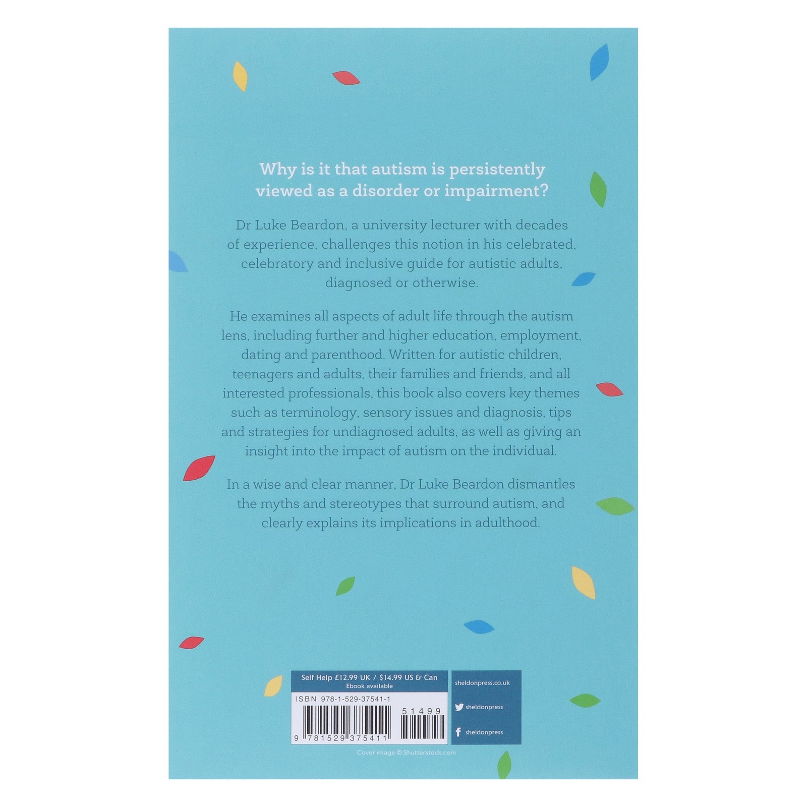 Autism in Adults by Luke Beardon – Non Fiction – Paperback