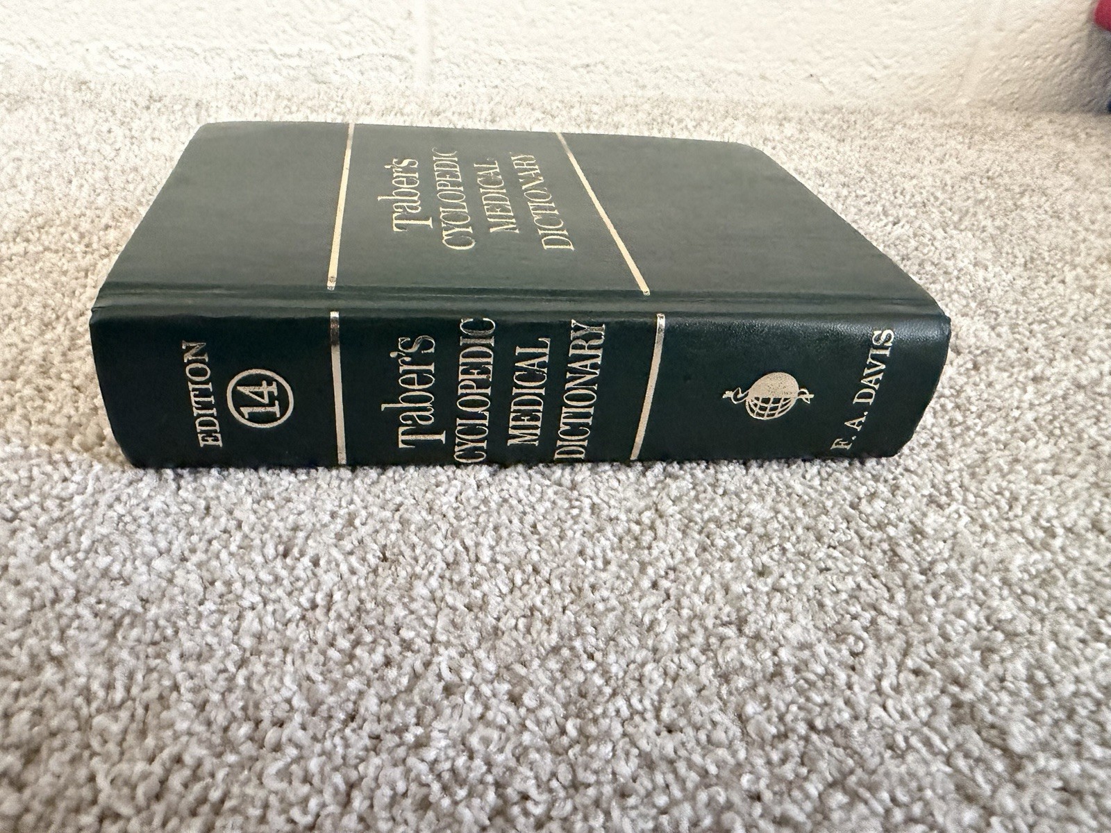 Taber’s Cyclopedic Medical Dictionary – Edition 14 (1981, Hardcover) – Good