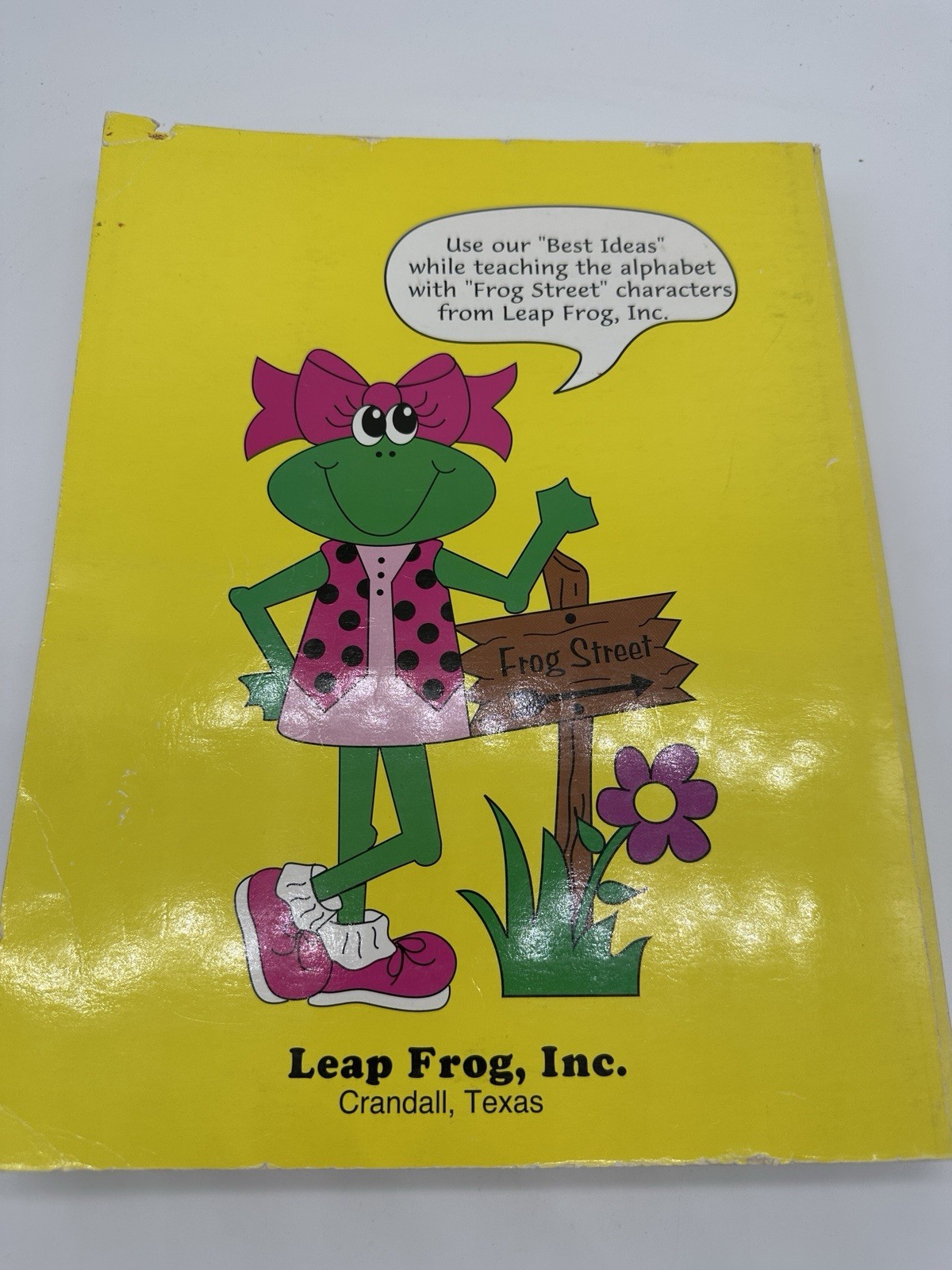 Frog Street Press Best Ideas From A to Z Book Teacher Resource Reproducible Book