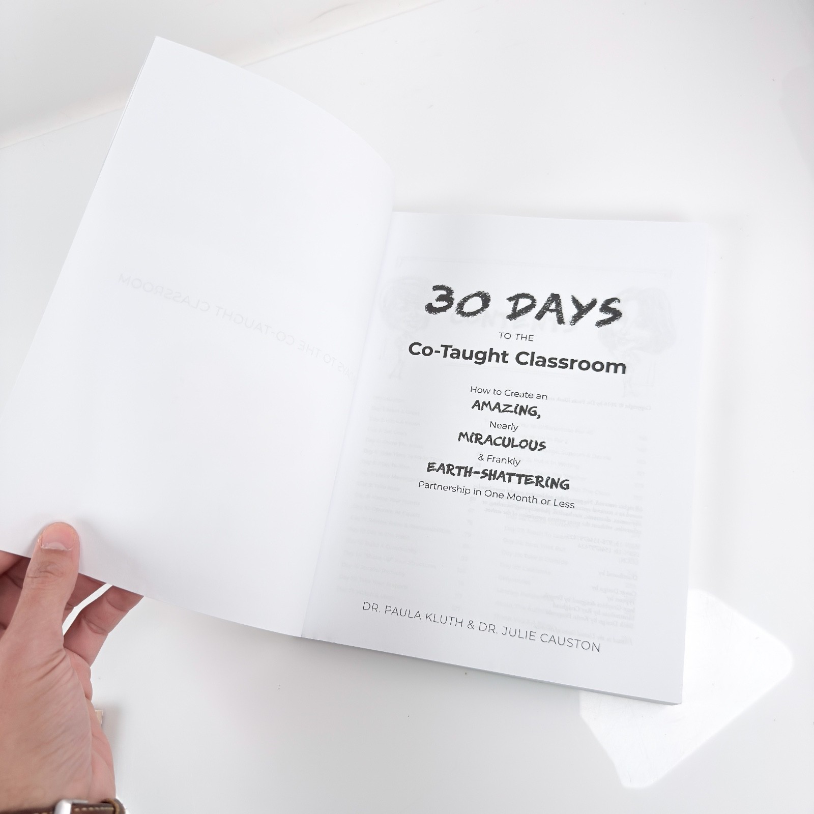 30 Days to the Co-taught Classroom: How to Create an Amazing – Paperback