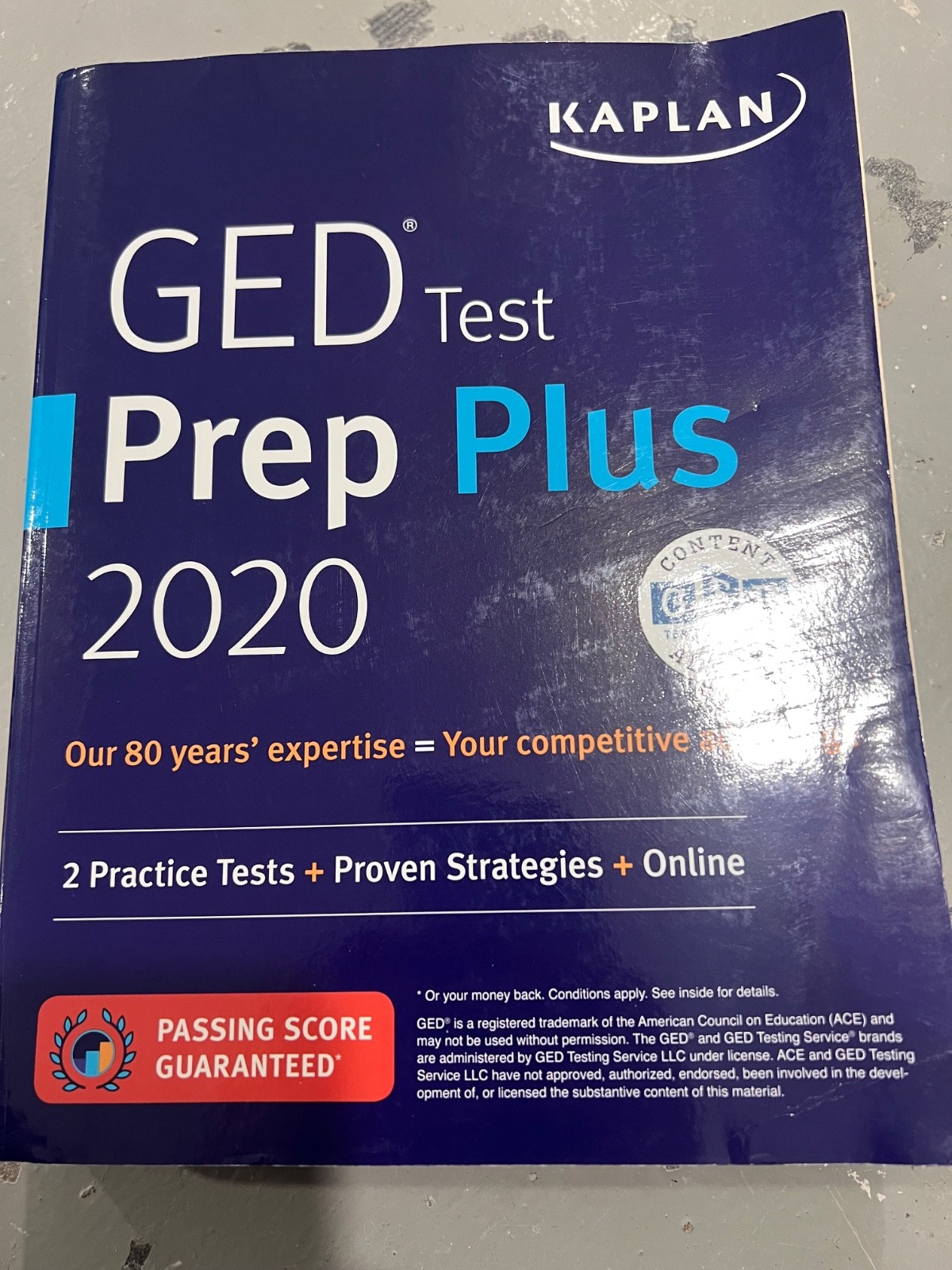 Kaplan Test Prep Ser.: GED Test Prep Plus 2020 2 Practice Tests Proven Strategie