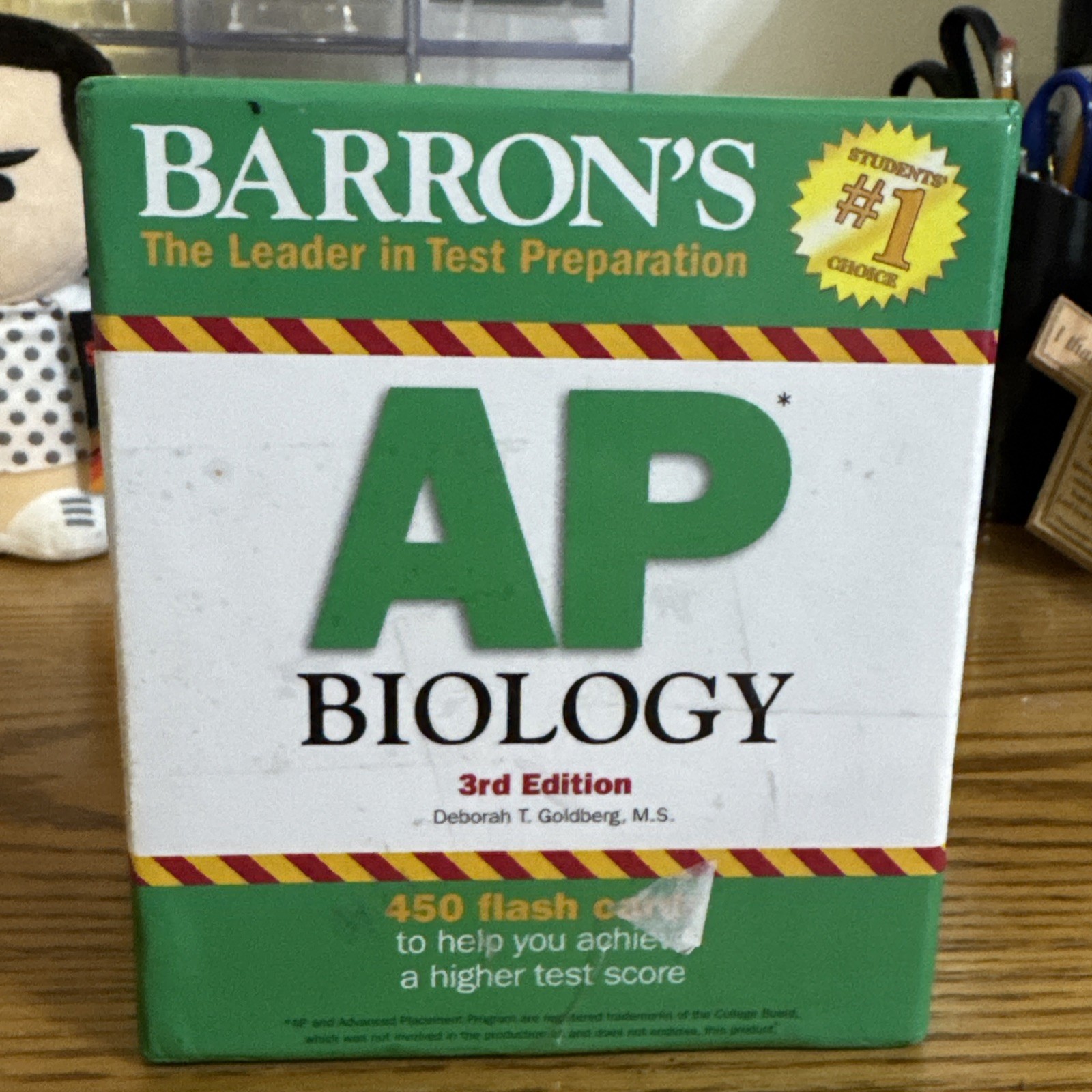 Barron’s Ap Ser.: AP Biology Flash Cards by Deborah T. Goldberg 2016-Flash Cards