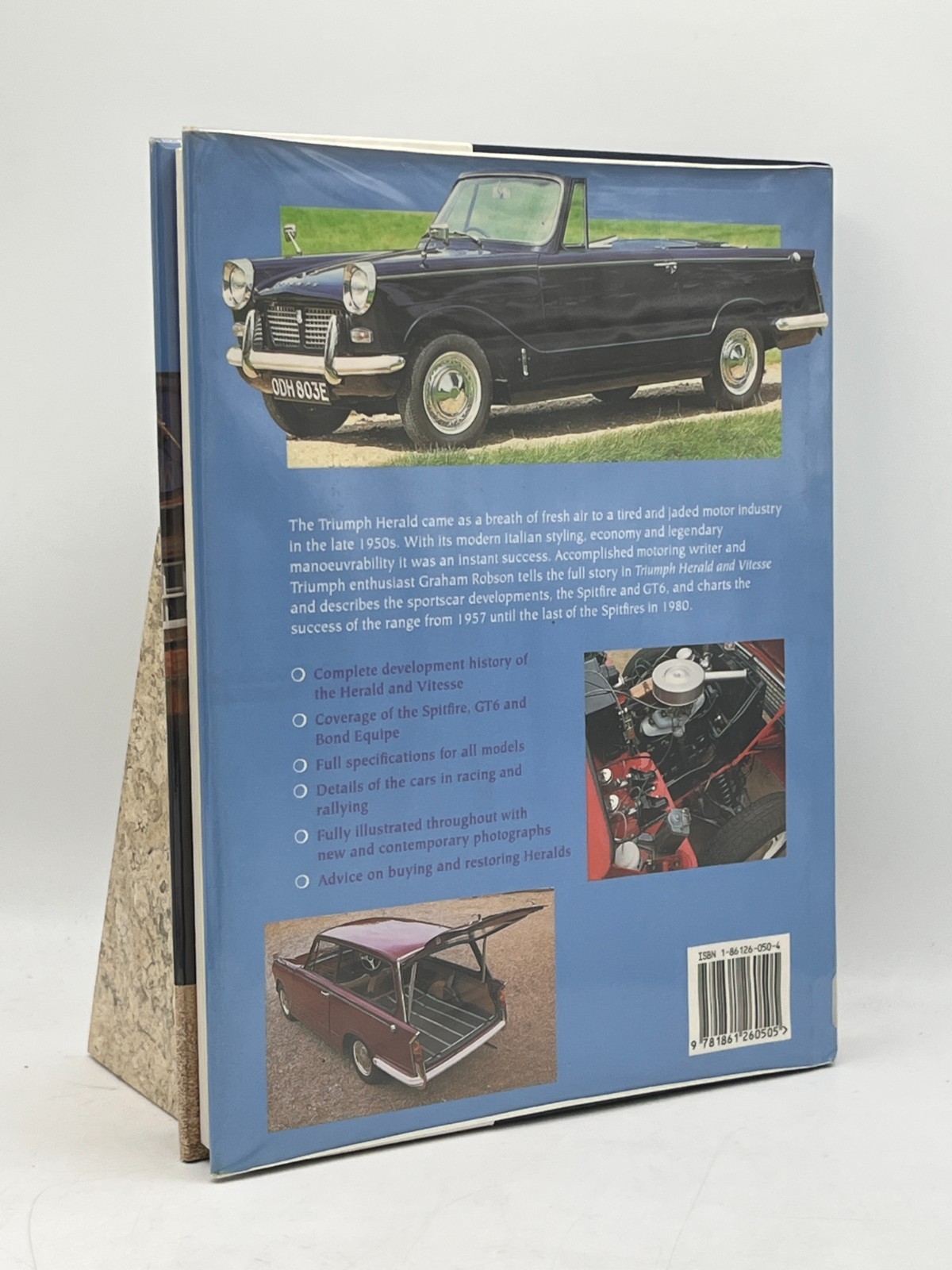 Triumph Herald and Vitesse Graham Robson Hardcover Sutton Publishing Motoring