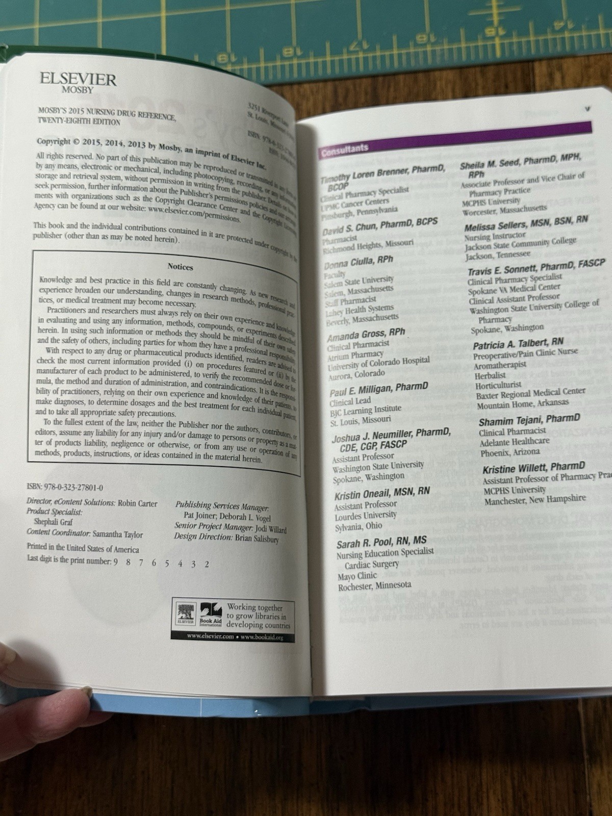Mosby’s 2015 Nursing Drug Reference by Linda Skidmore-Roth paperback