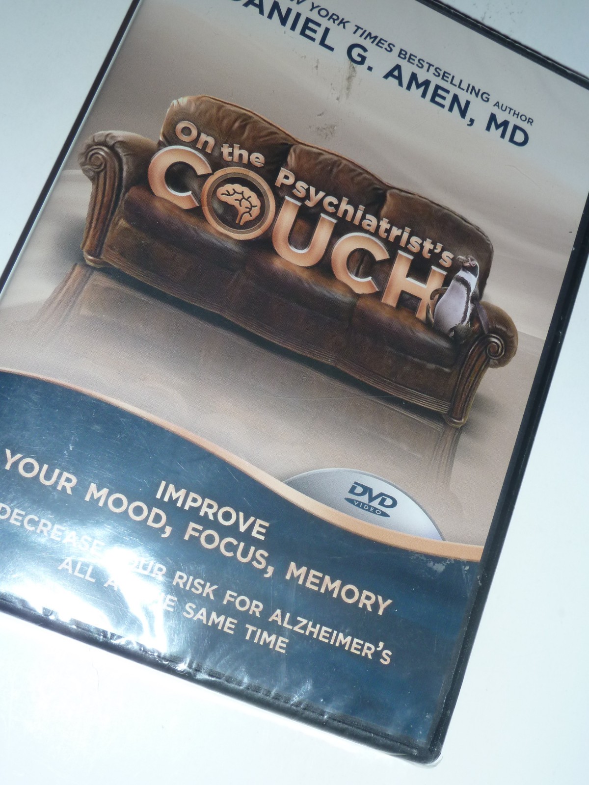 On the Psychiatrist’s Couch by Daniel G Amen DVD PBS TV show mental health NEW!