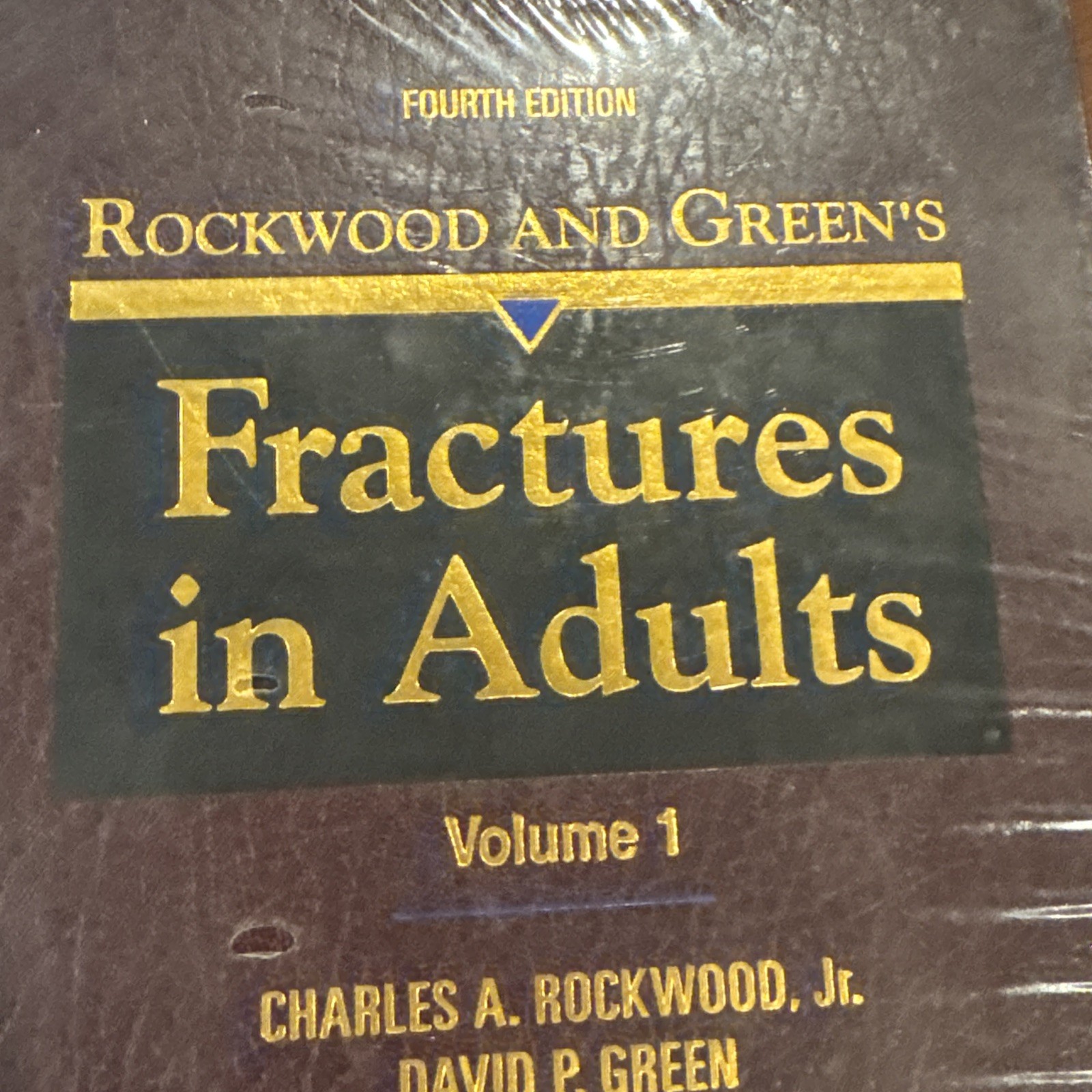 Rockwood And Green’s Fractures In Adults Volume 1 And Volume 2- Fourth Edition