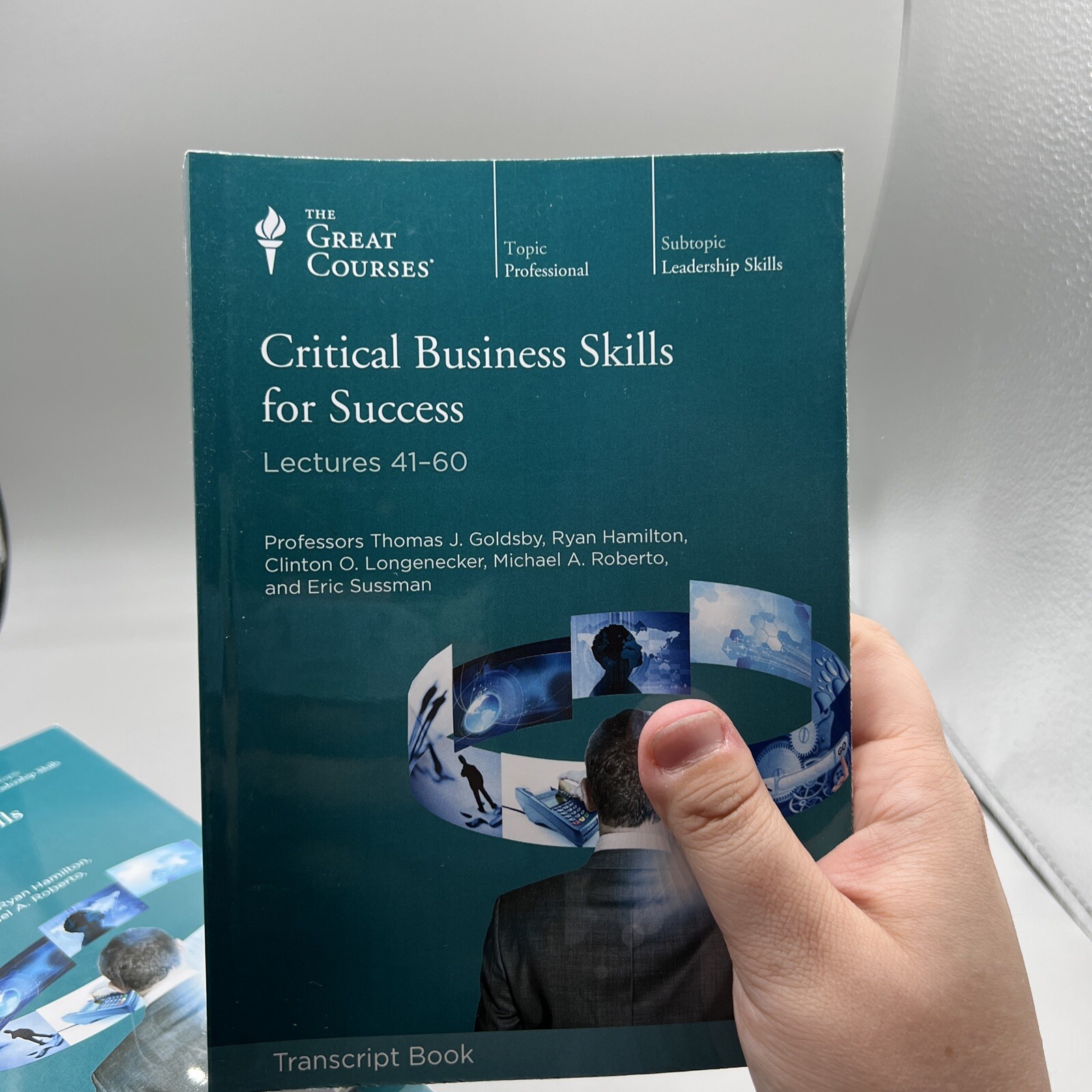 Great Courses Critical Business Skills, Guidebook, 3 Lecture Books, 4 DVD’s