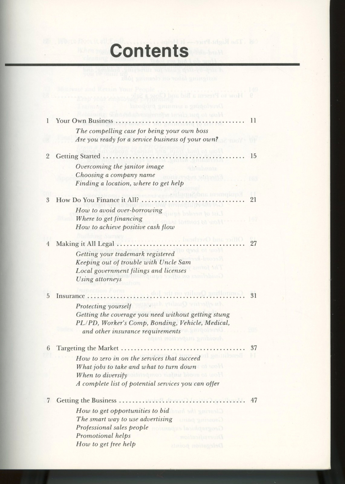 Cleaning Up for a Living don aslett how to 11″ x 8 1/2″ 208 Pages paperback book