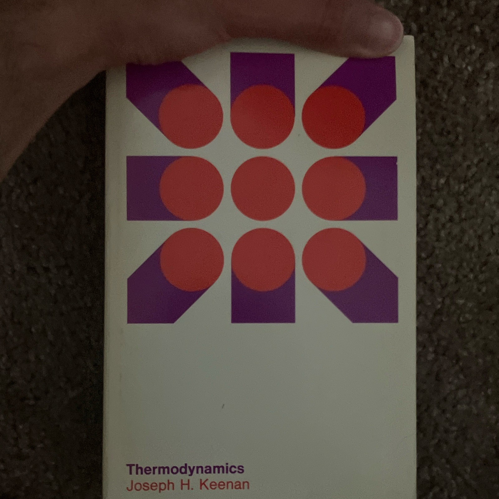 MIT Press Thermodynamics Joseph H. Keenan 1st Ed Paperback 1970 English