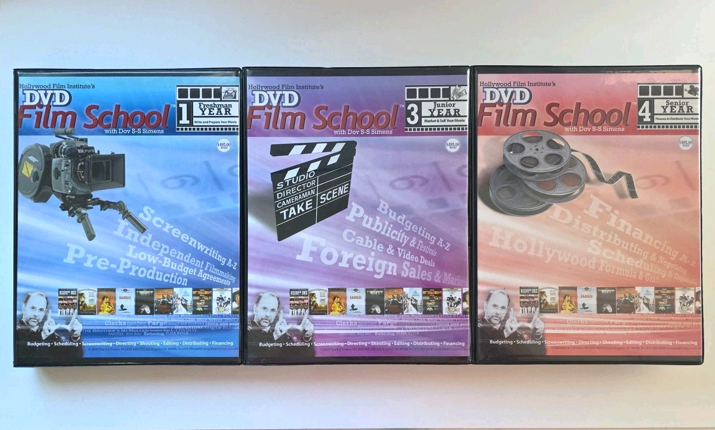 LOT Hollywood Film Institute’s DVD School Course Dov S-S Simens 1 3 4 Class