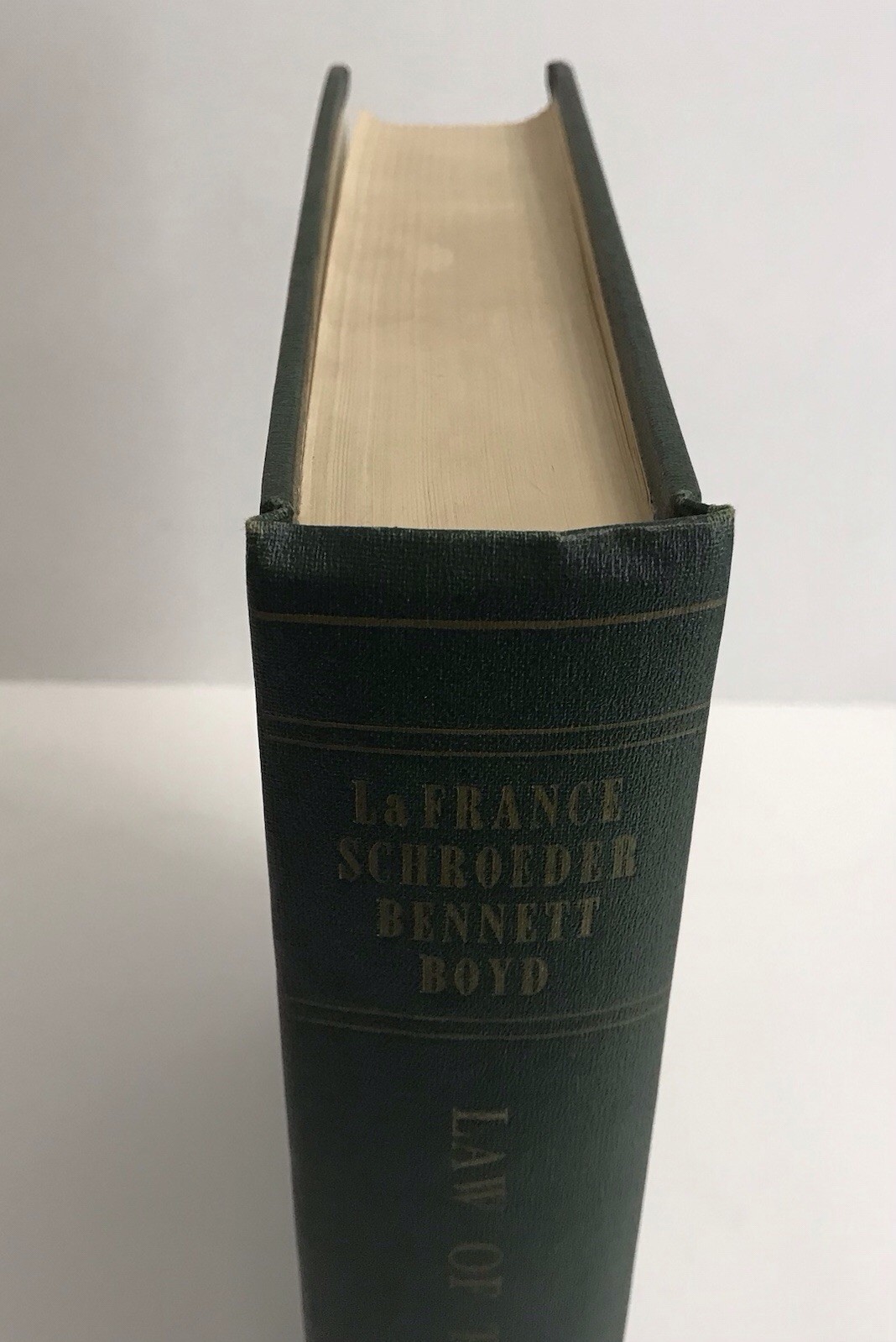 Law Of The Poor Hornbook Series by LaFrance Schroeder Bennett Boyd 1973
