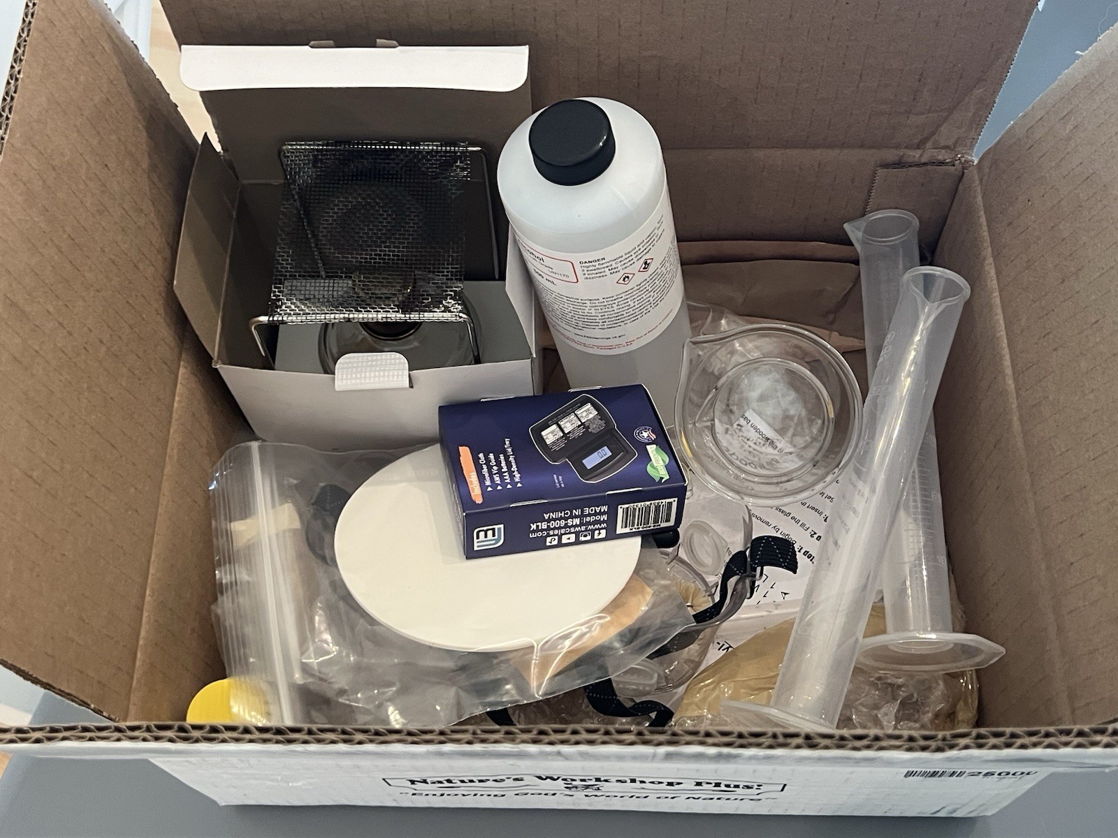 Discovering Design with Chemistry – Hard Cover Text PLUS Experiments Lab Kit!
