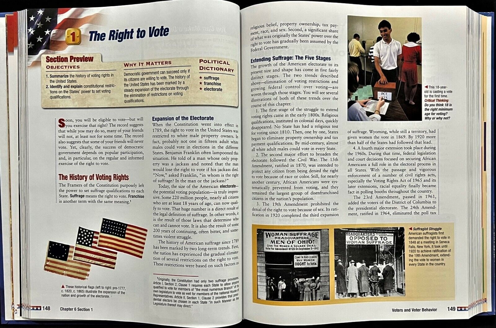 MAGRUDER’S AMERICAN GOVERNMENT – Student Textbook – By McClenaghan (2007)