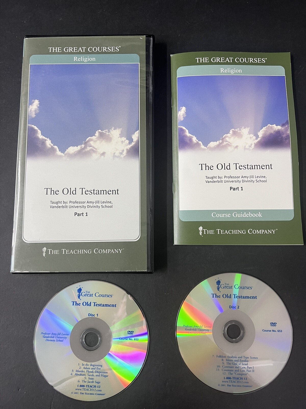 The Great Courses: The Old Testament Part 1 And 2 DVD The Teaching Company